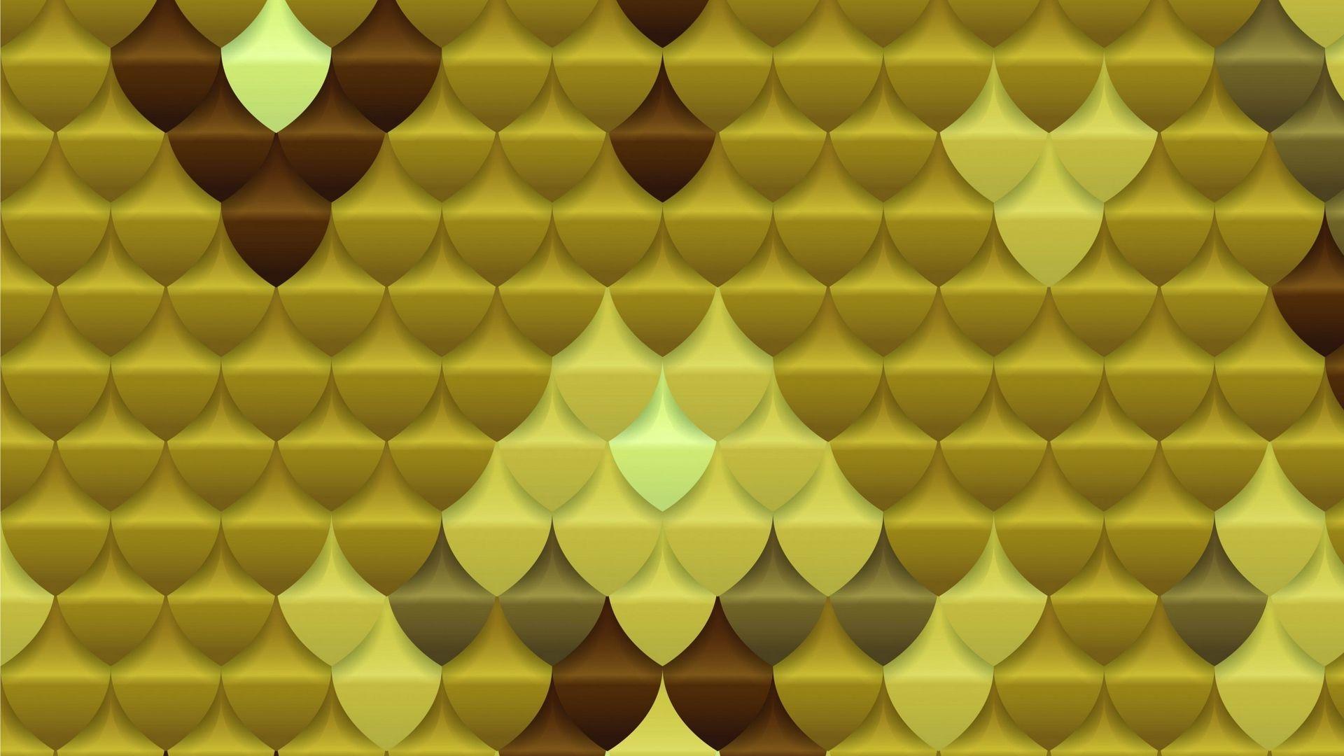 Download wallpaper 1920x1080 scales, gold, texture full hd, hdtv