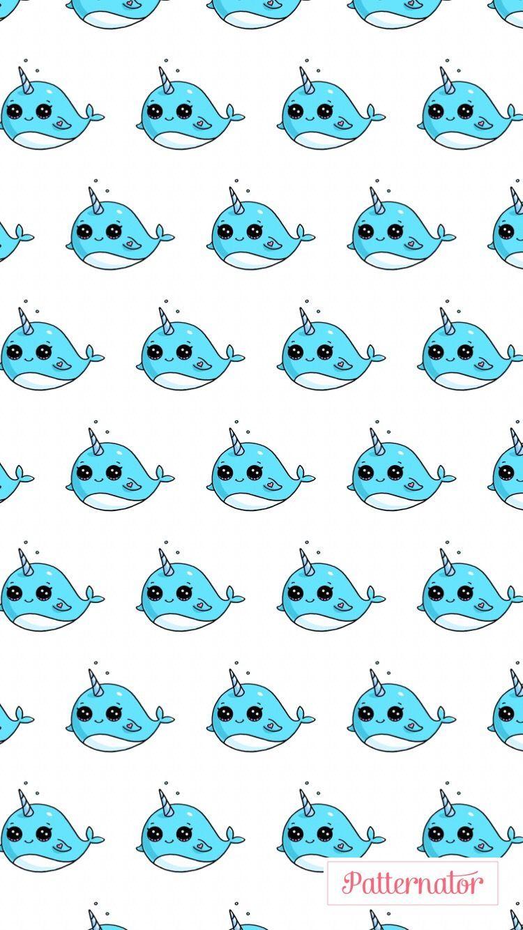 Narwhal Wallpaper Background Cute. Wallpaper Background