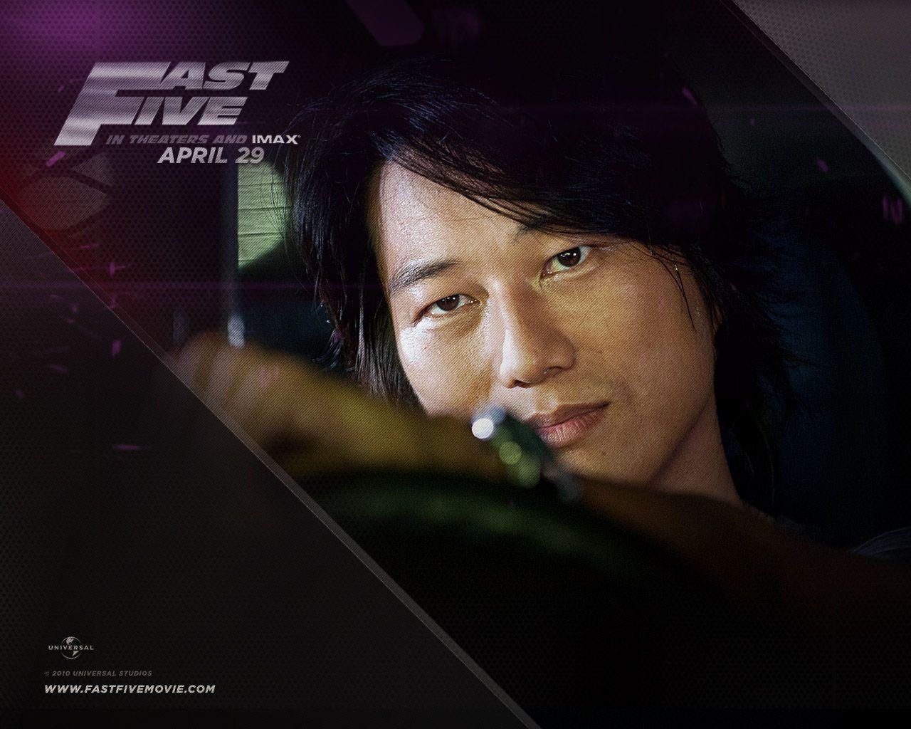 Sung Kang in Fast Five Movie 2011 Wallpaper