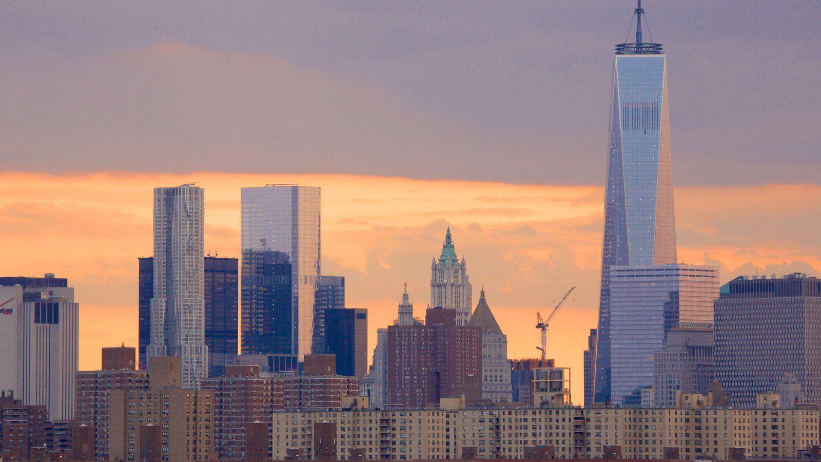 Sunset & Sunrise Picture: View Image of One World Trade Center