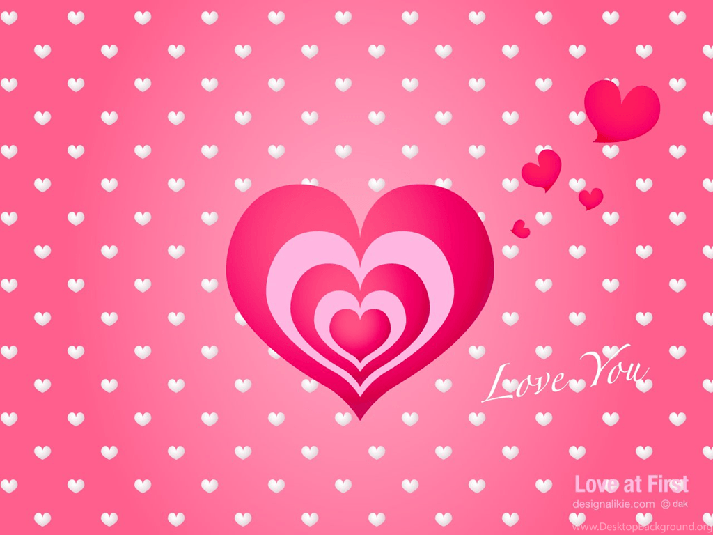 Wallpaper Background Cute Heart And Love Wallpaper With