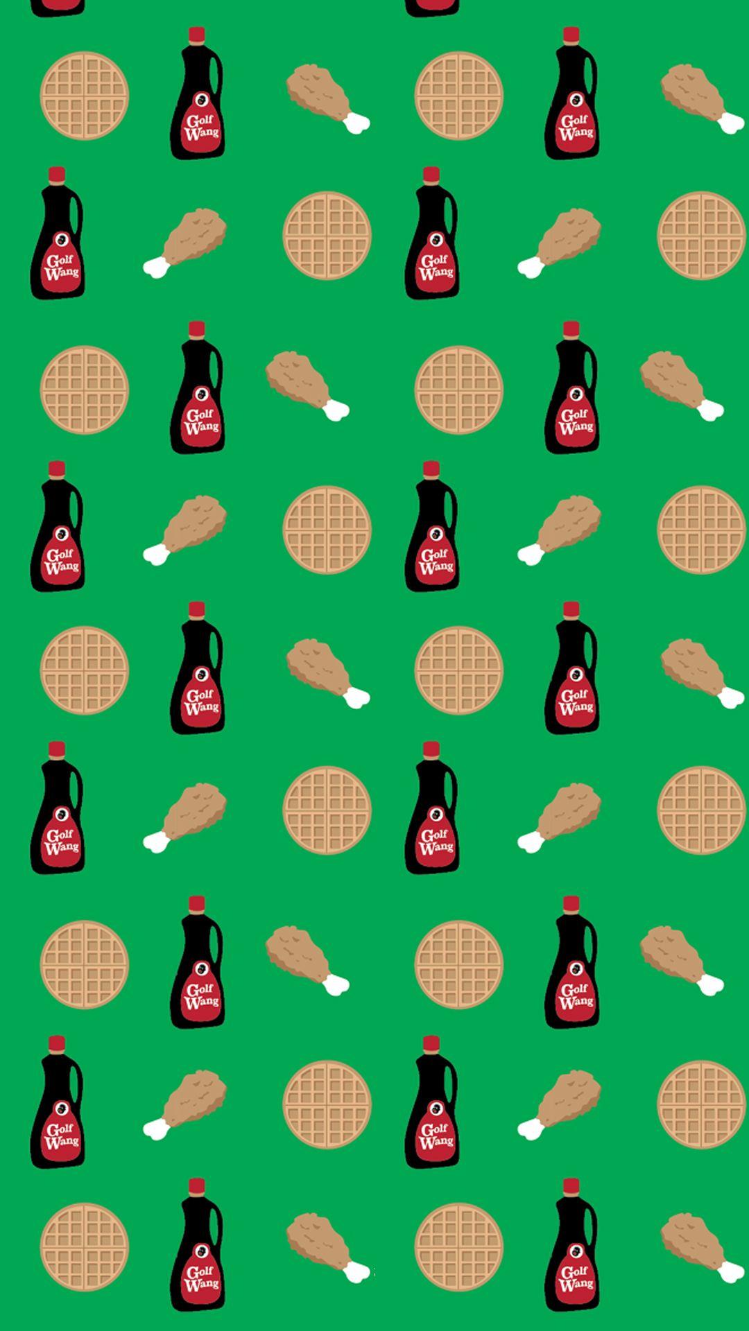 Chicken & Waffles Mobile Wallpaper (1080x1920) Need #iPhone S
