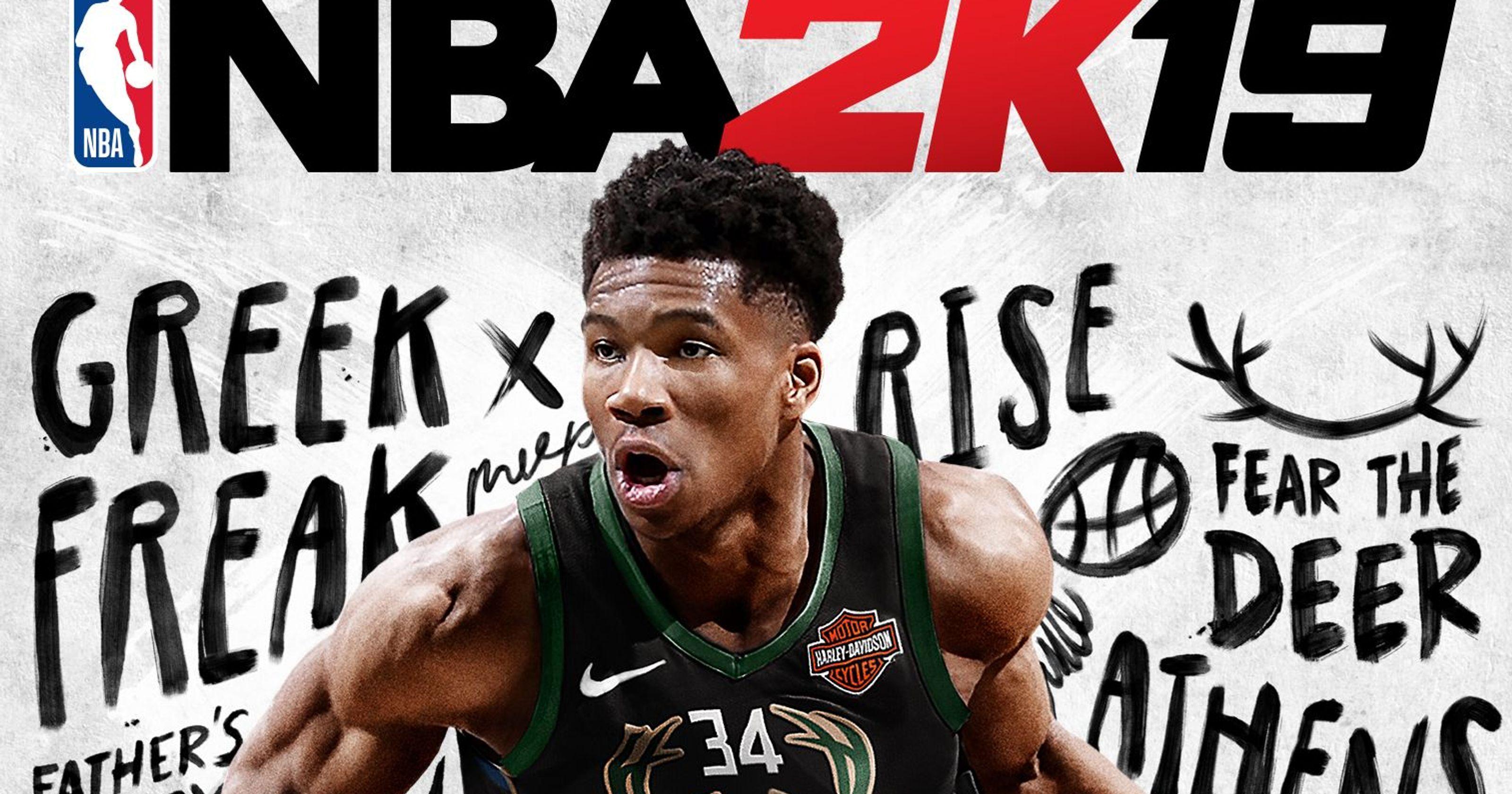 Giannis Antetokounmpo unveiled as NBA 2K19 cover star