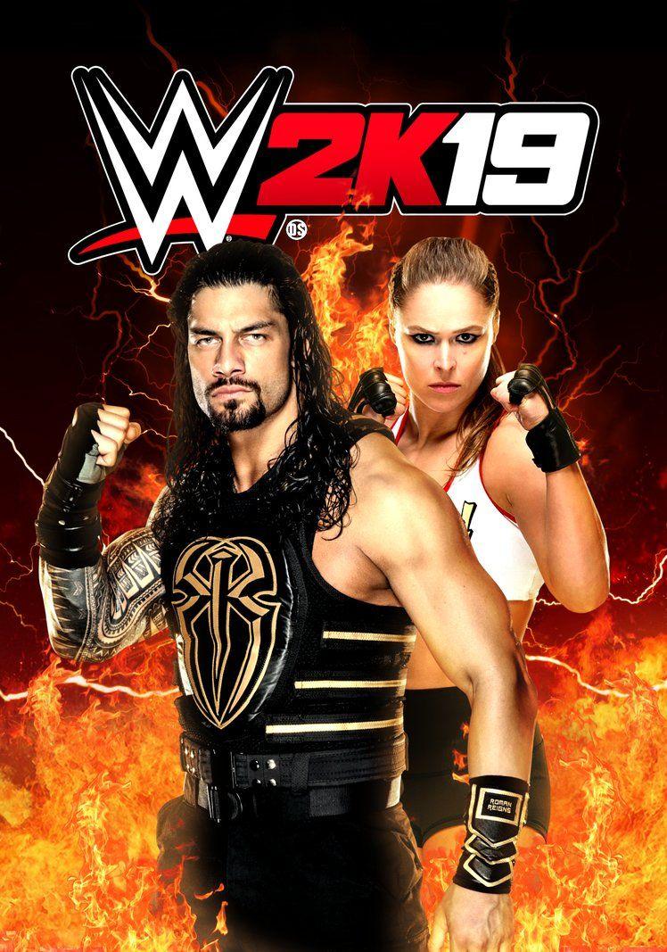 WWE 2K19 Cover Poster By Ultimate Savage