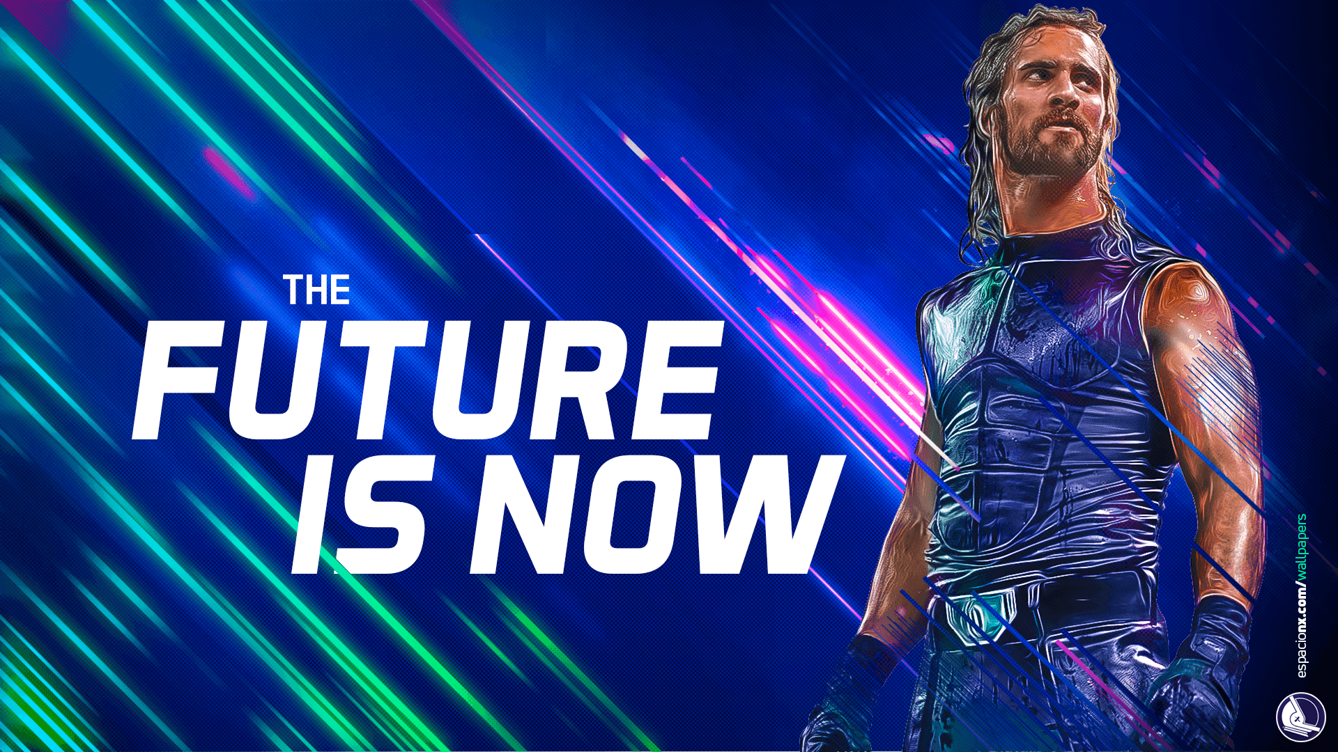 The “Future is Now” Wallpaper