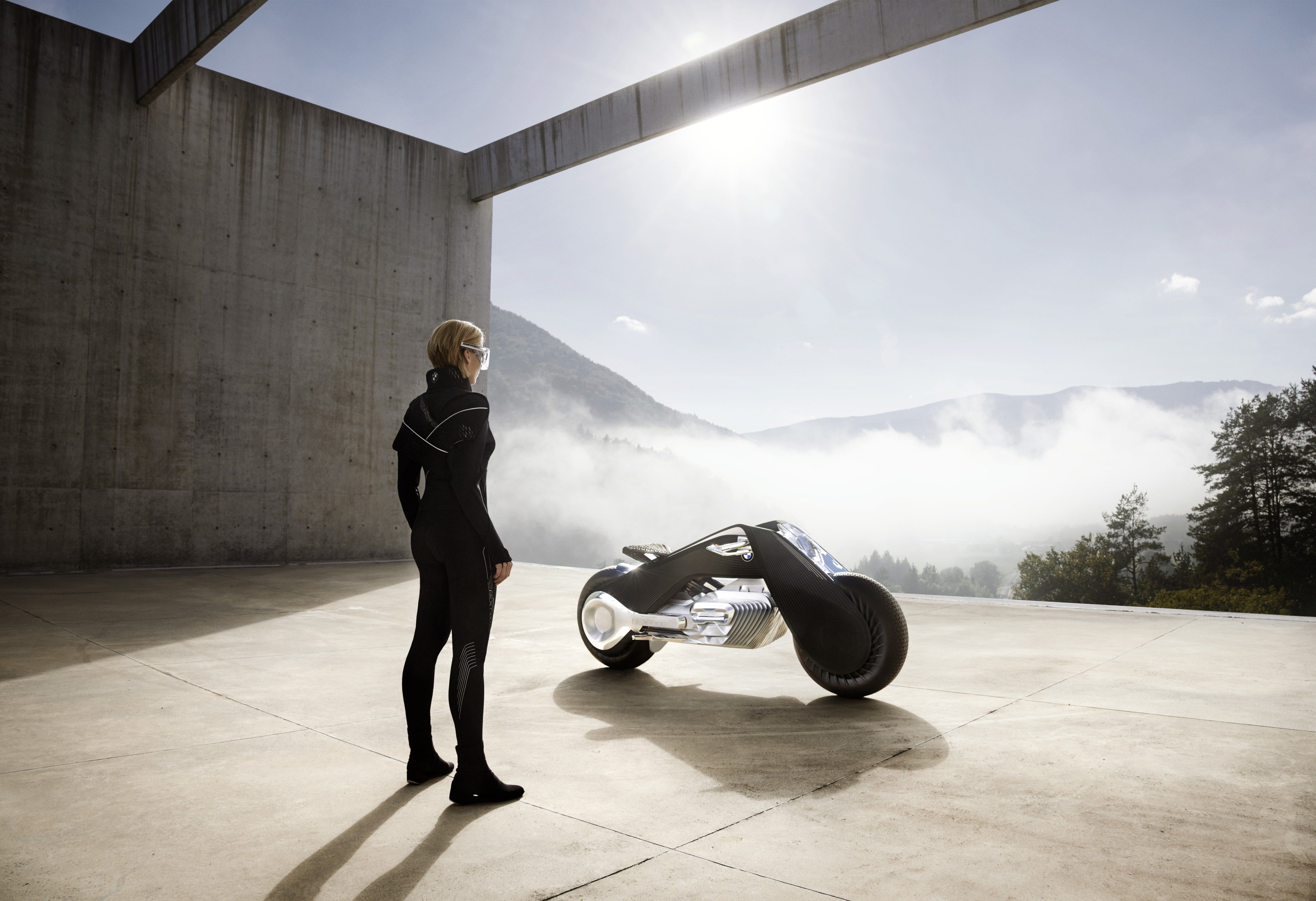 Wallpaper BMW Motorrad, Vision Next Future bike, Concept bikes