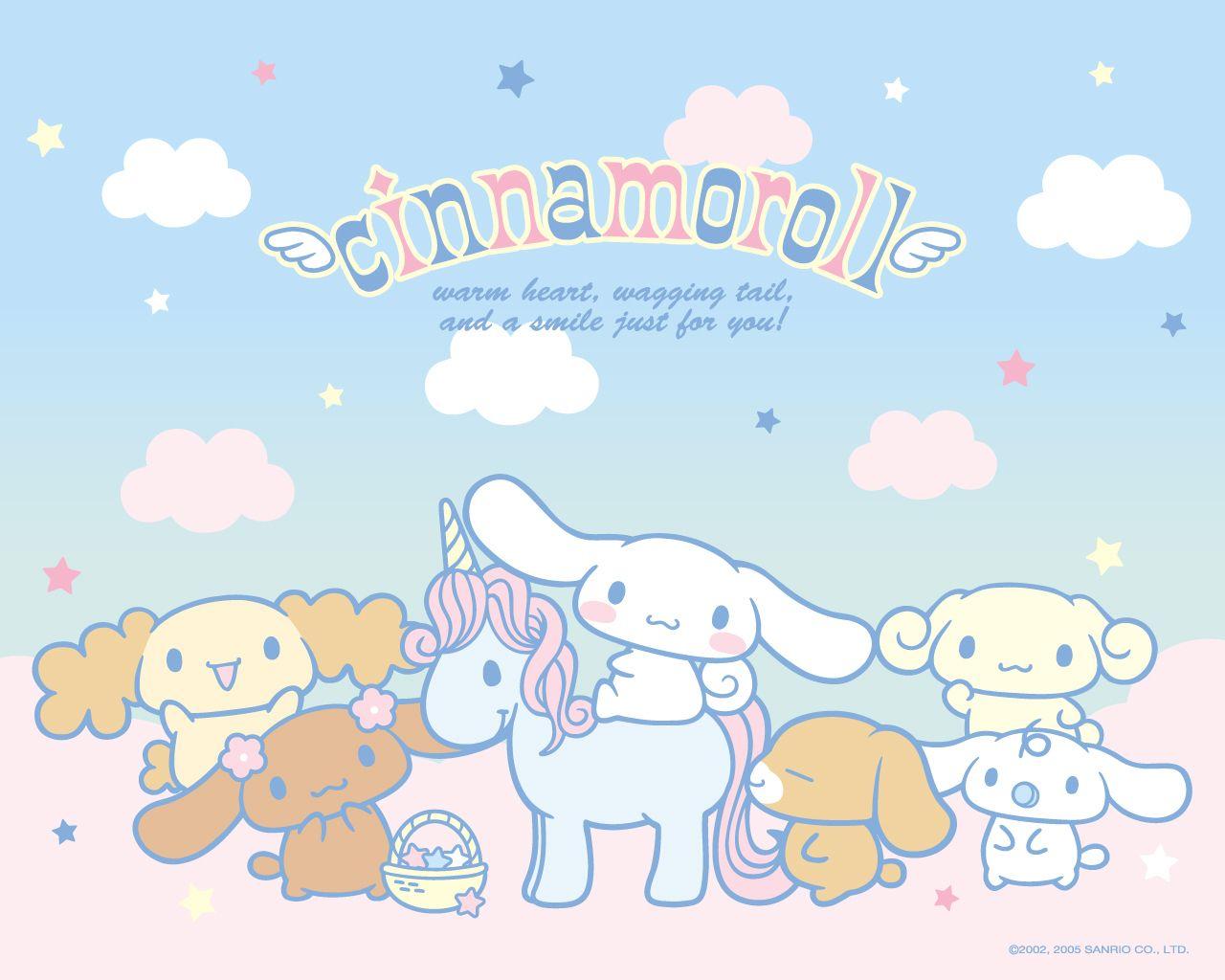 Cinnamoroll Family. Cute Kawaii Resources
