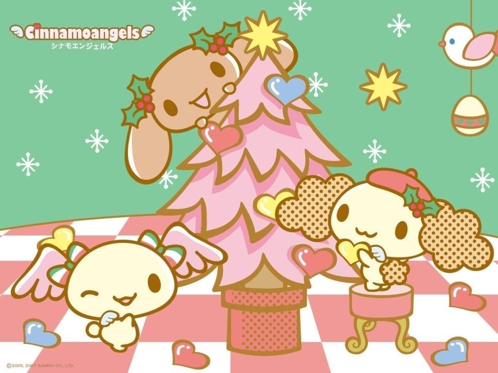 Cinnamoroll image Cinnamoangels Christmas Wallpaper HD wallpaper
