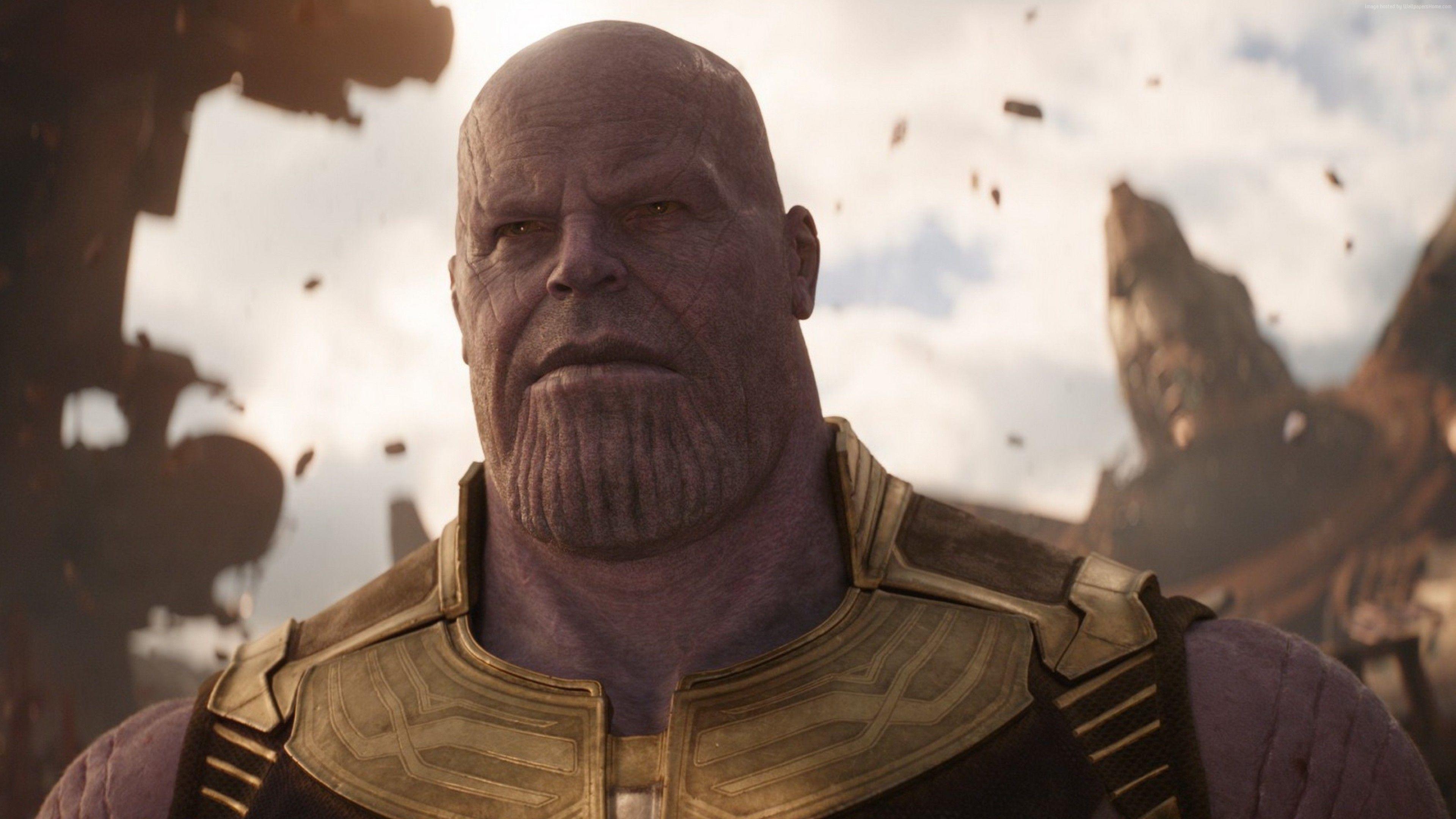 Wallpaper Avengers: Infinity War, Thanos, Josh Brolin, 4k