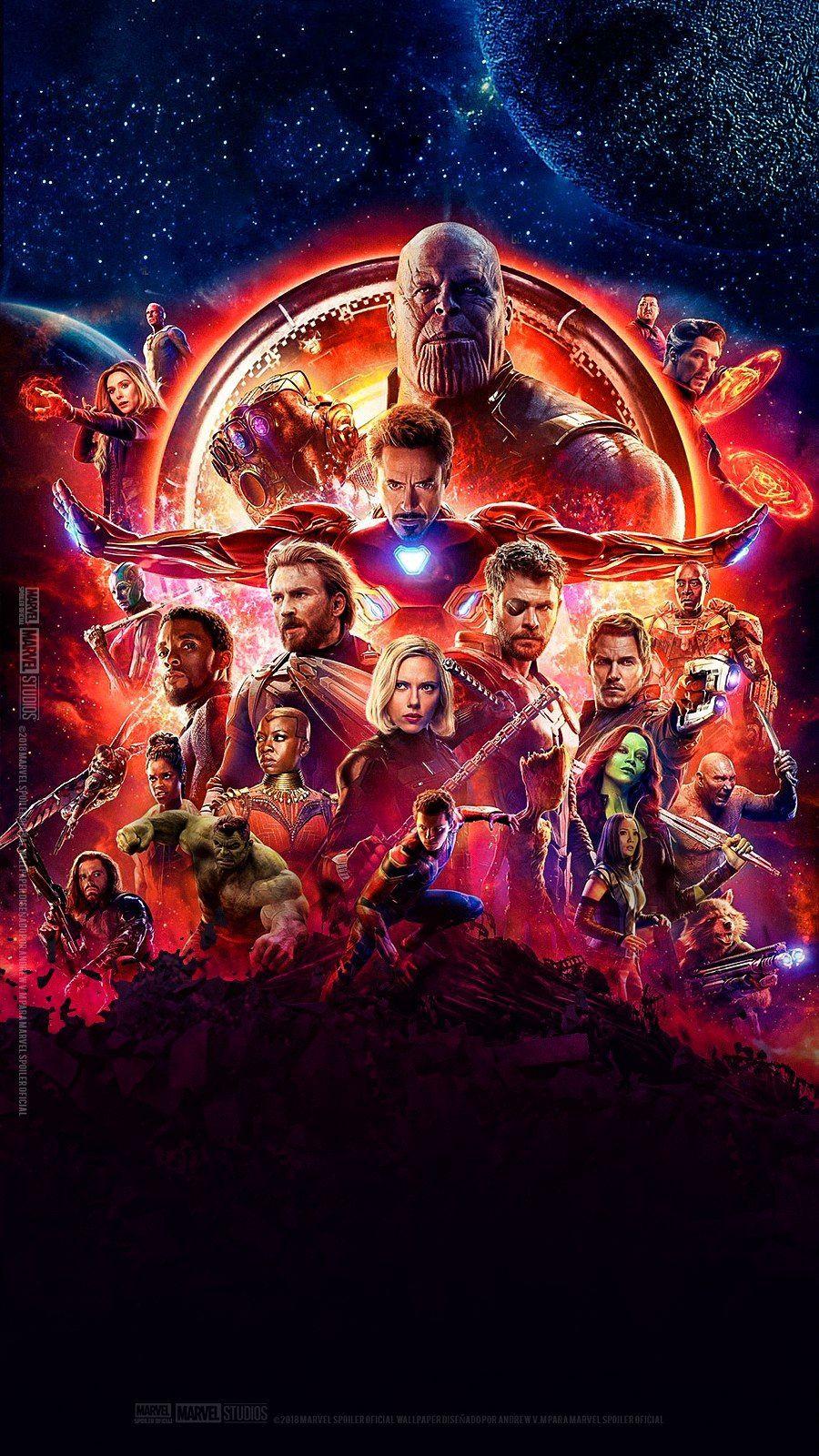 Avengers #InfinityWar #Marvel #MCU #Thanos. Wallpaper