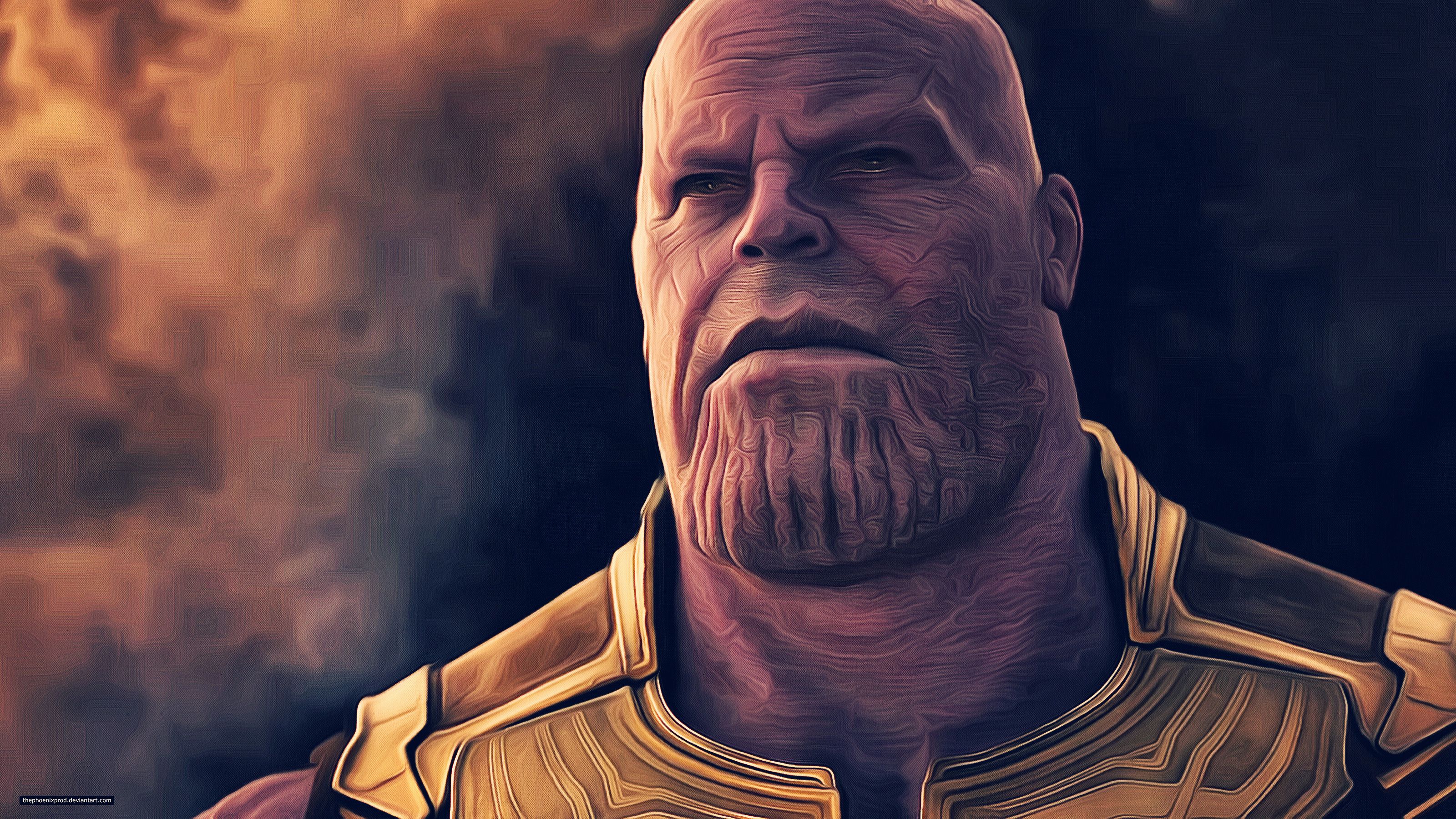 Thanos Avengers Infinity War Artwork 4K Wallpaper