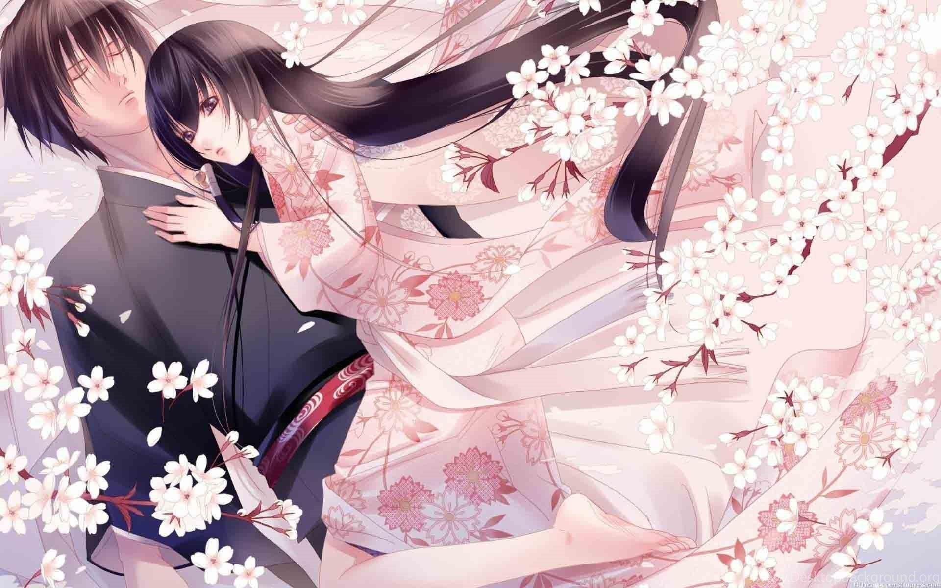 Anime Couple Hug Latest HD Wallpapers Free Download Desktop Backgrounds