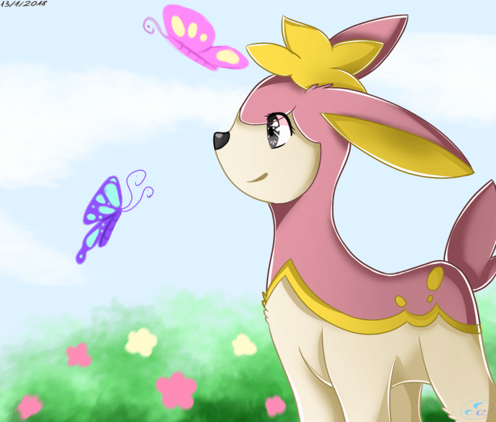 Pokemon Deerling ( spring )