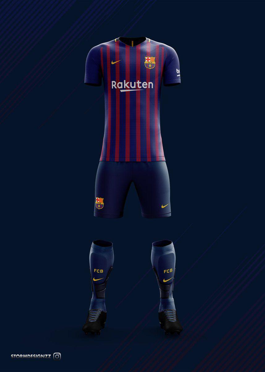 Picture Of Barcelona's Jersey For Next Season