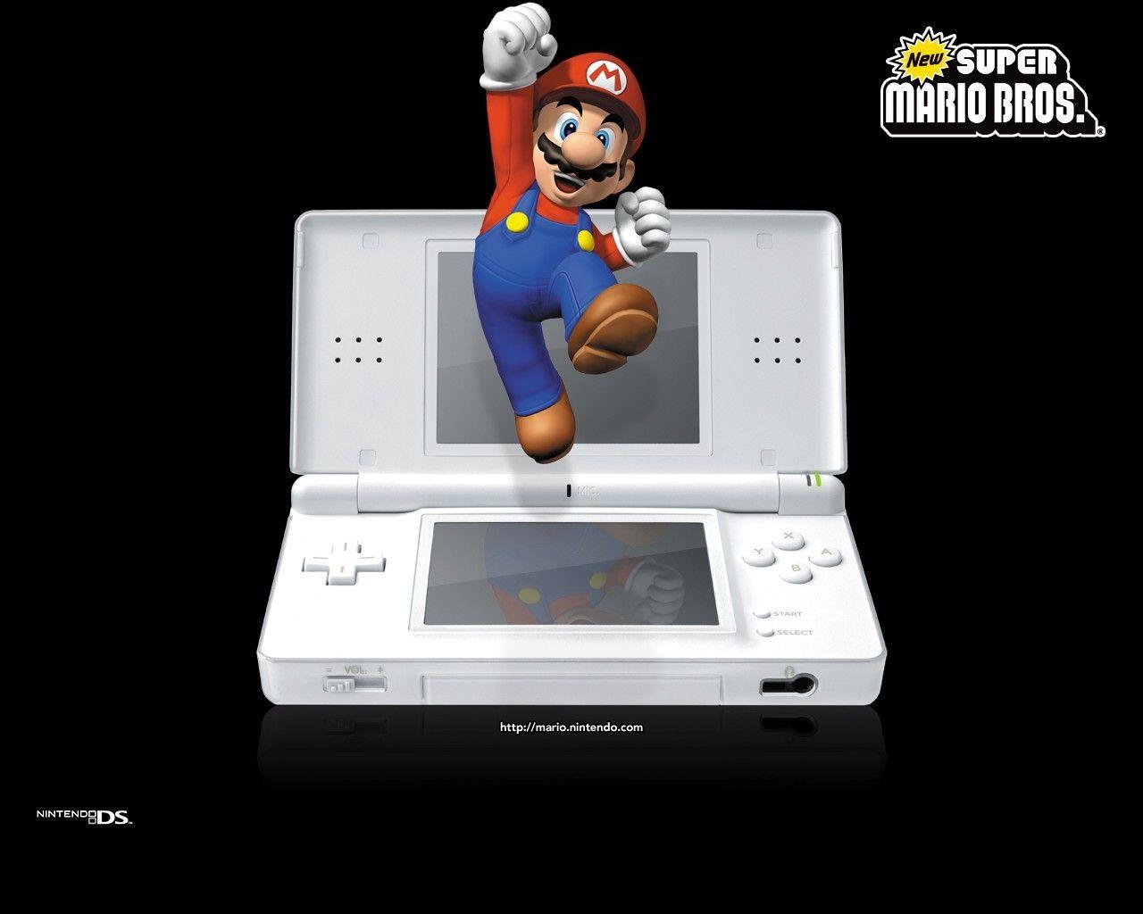 Mario nintendo ds new super bros wallpaper