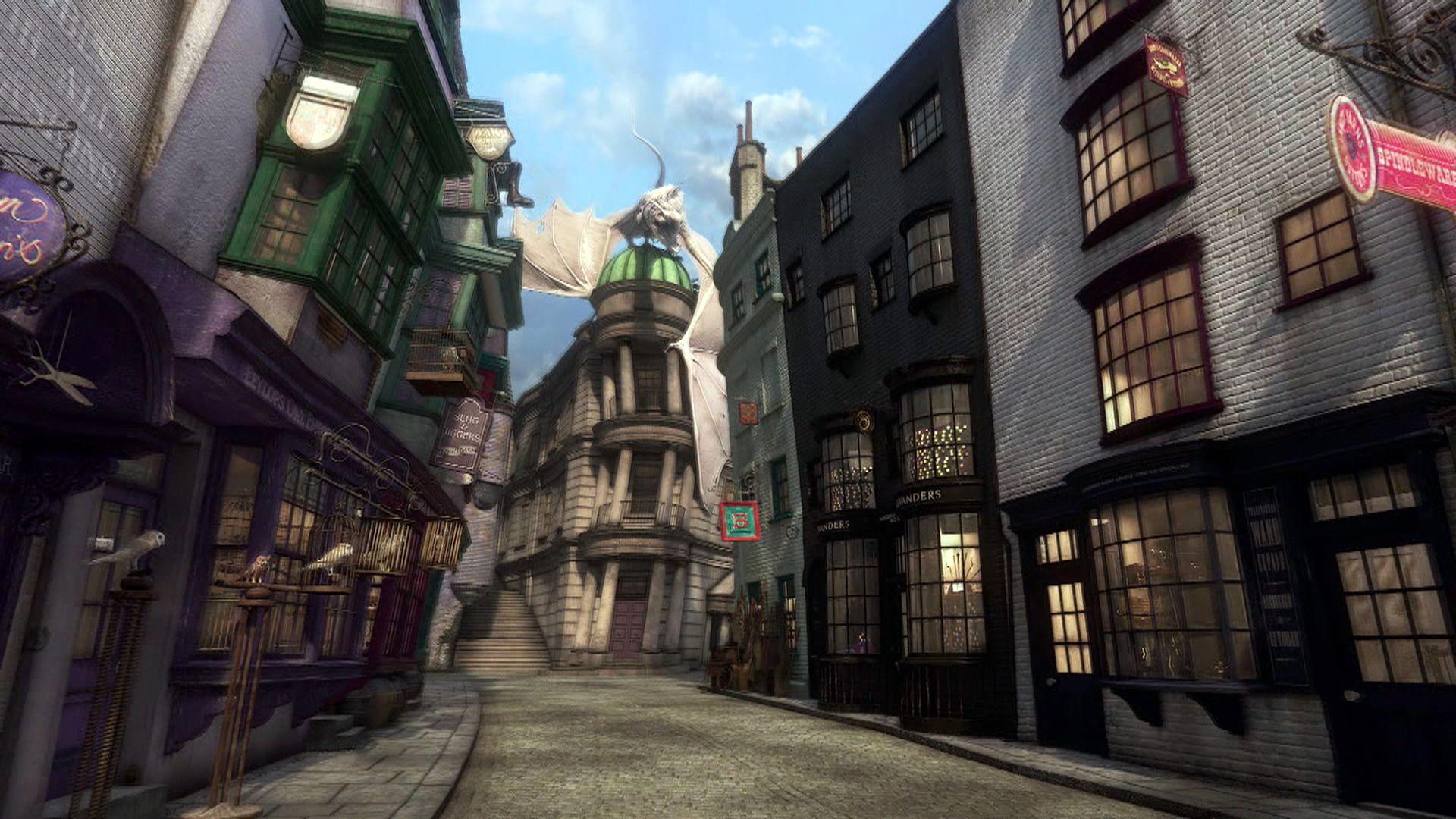 Group of Diagon Alley Wallpapers.