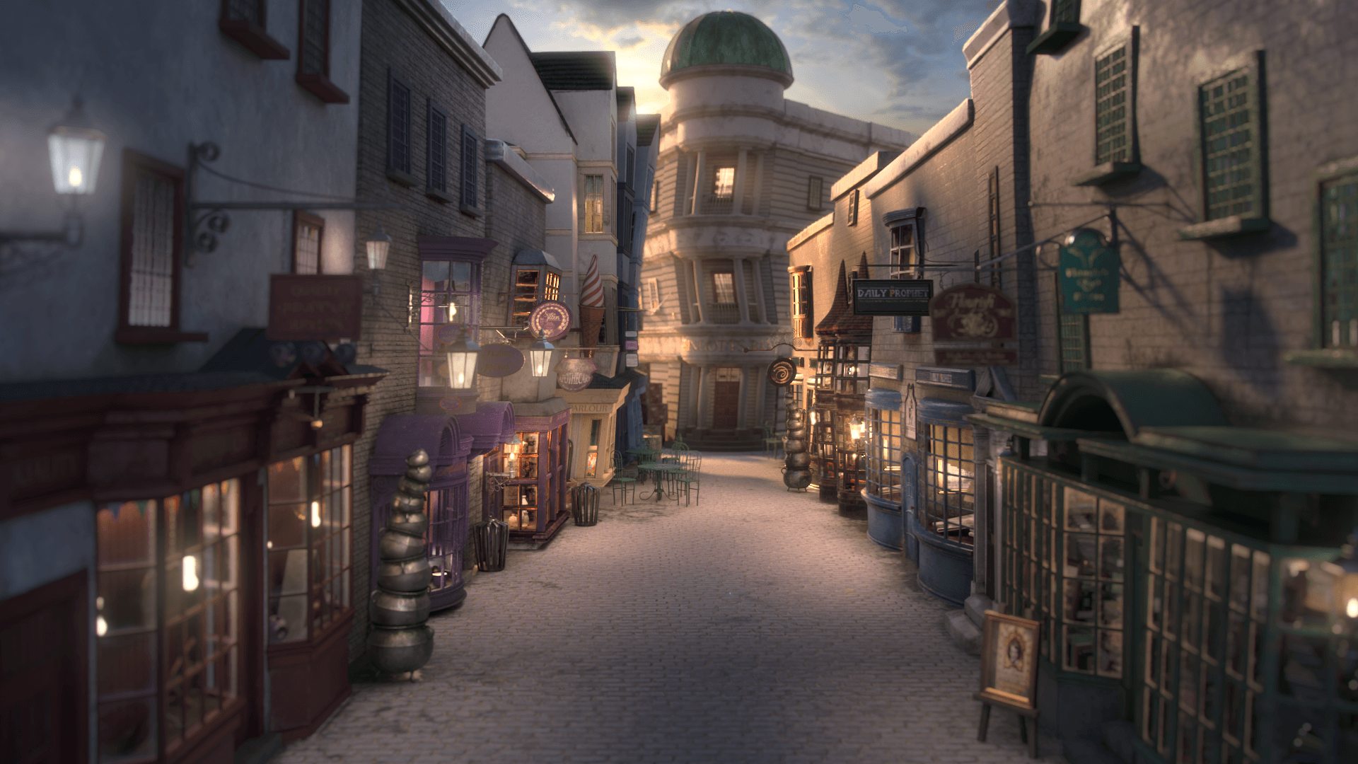 Diagon Alley Effects Project