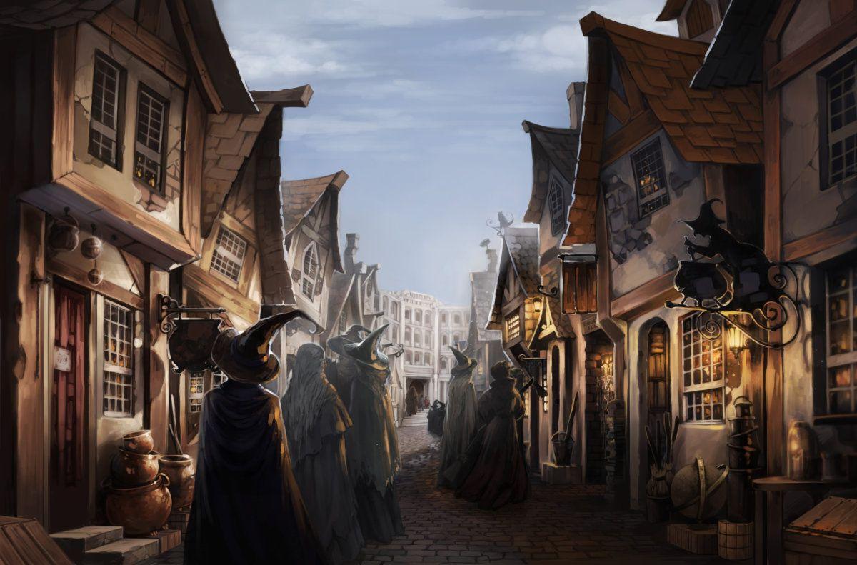 Diagon Alley Wallpapers - Wallpaper Cave