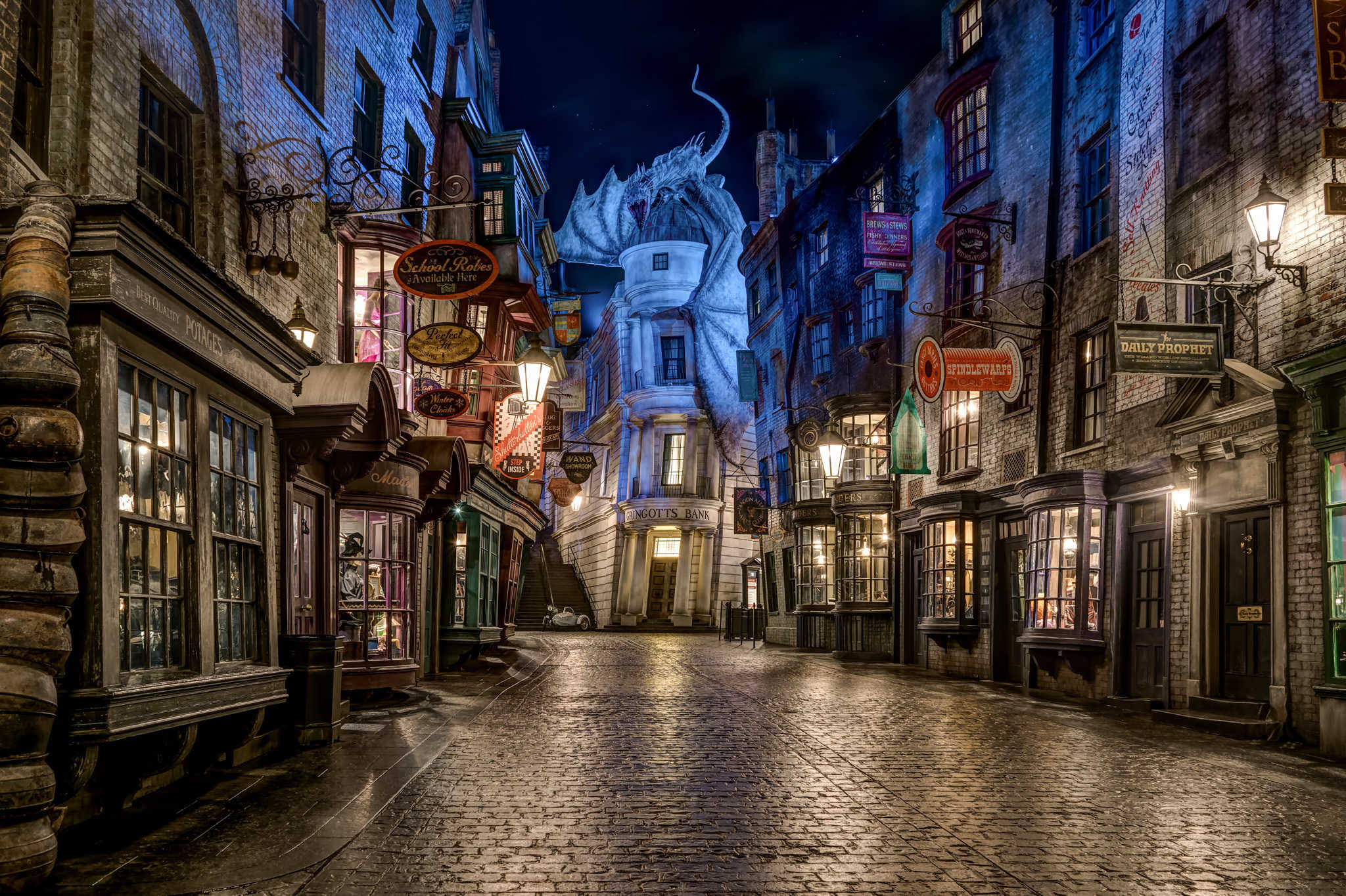 Why Diagon Alley can never be repeated.