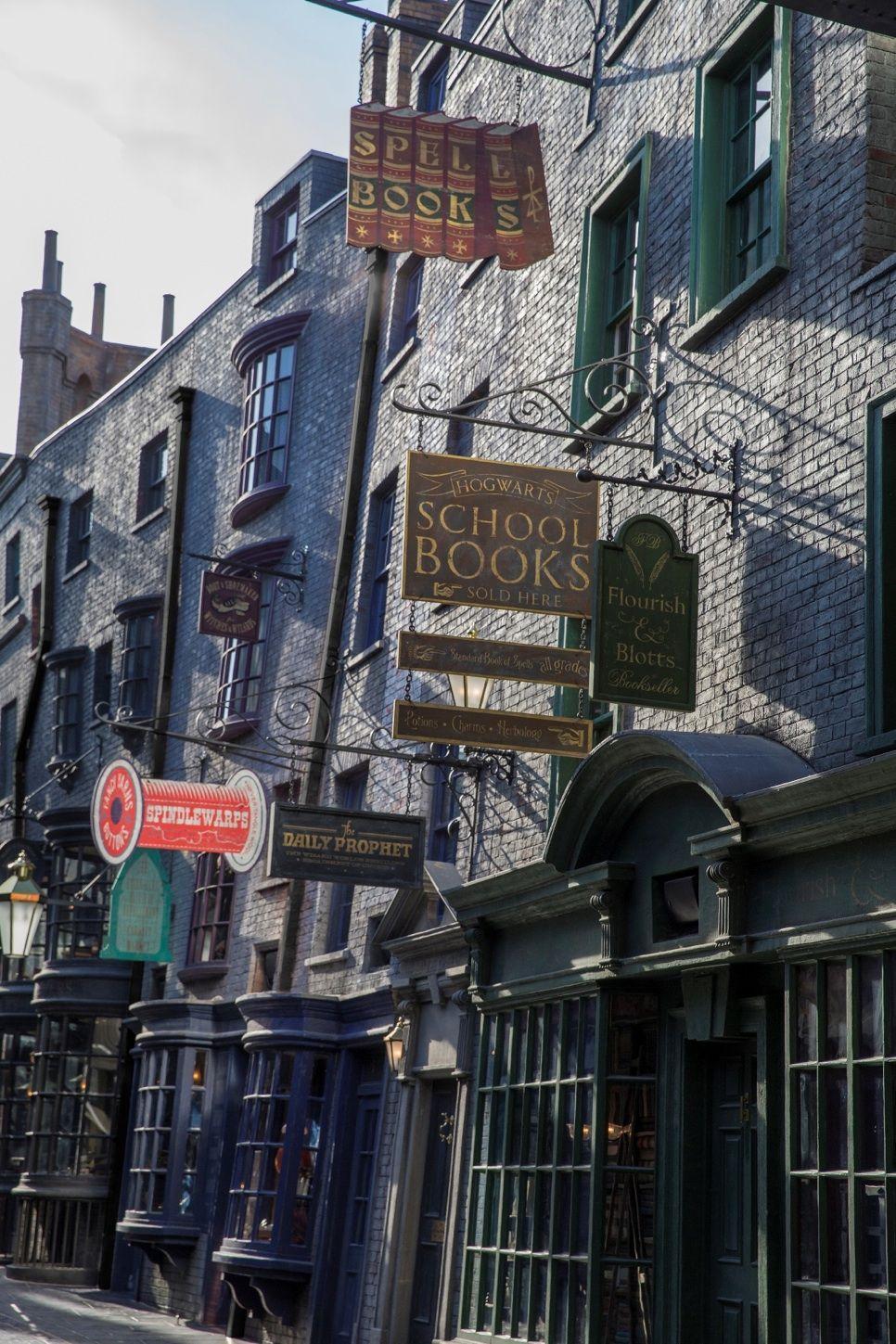 Harry Potter  Diagon Alley Wall Mural  Buy online at Europosters