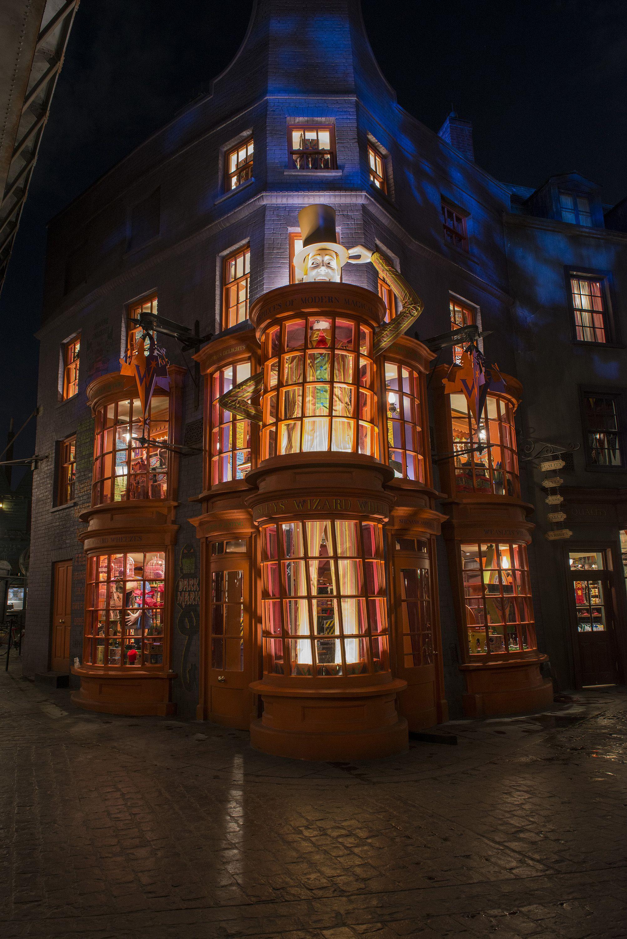 Harry Potter Diagon Alley Image from the New Theme Park Attraction