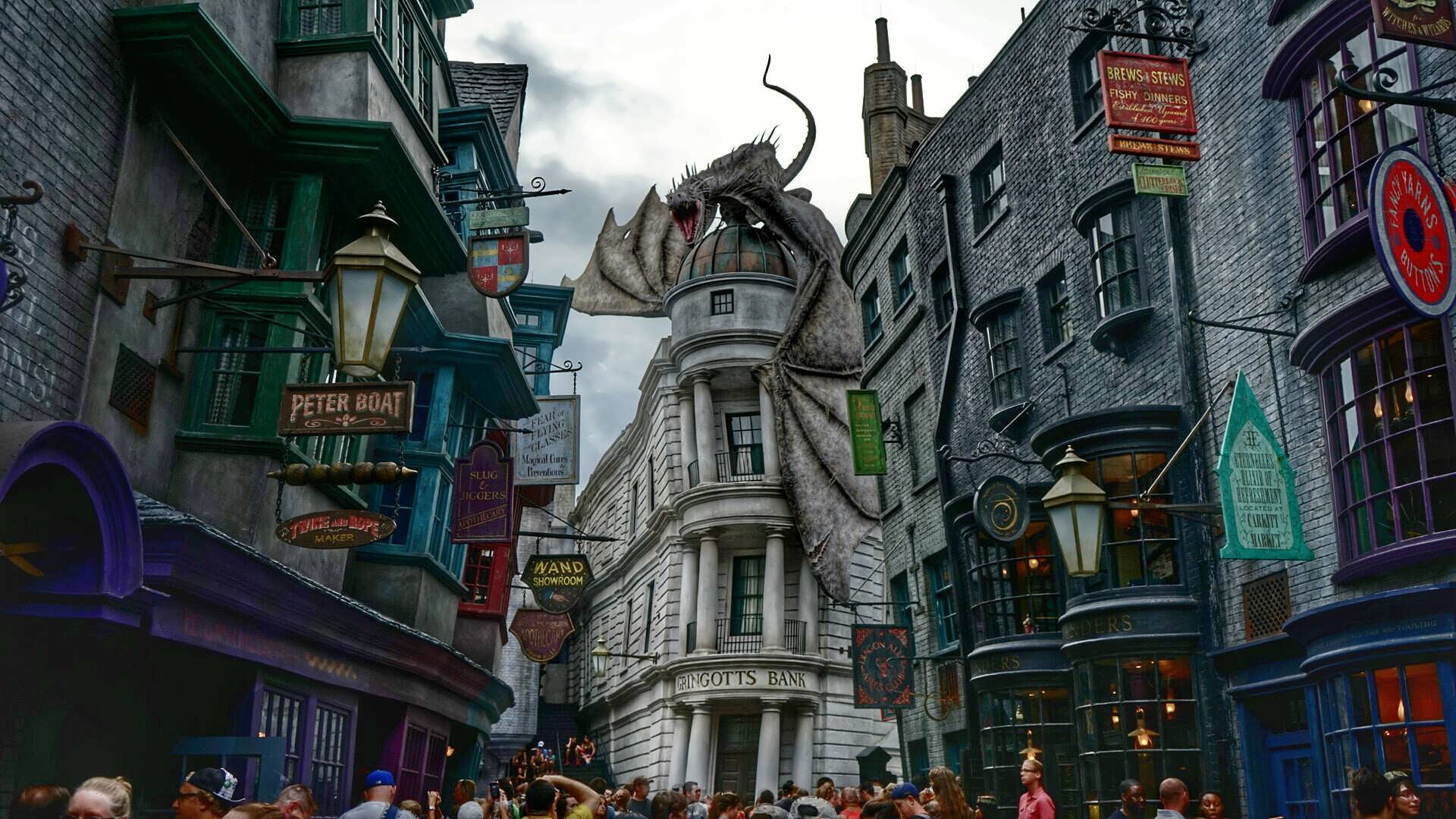 Diagon Alley Universal Studios Florida 3 Oi