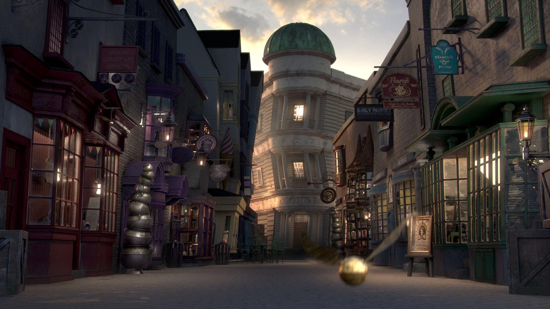 Diagon Alley Wallpapers - Wallpaper Cave