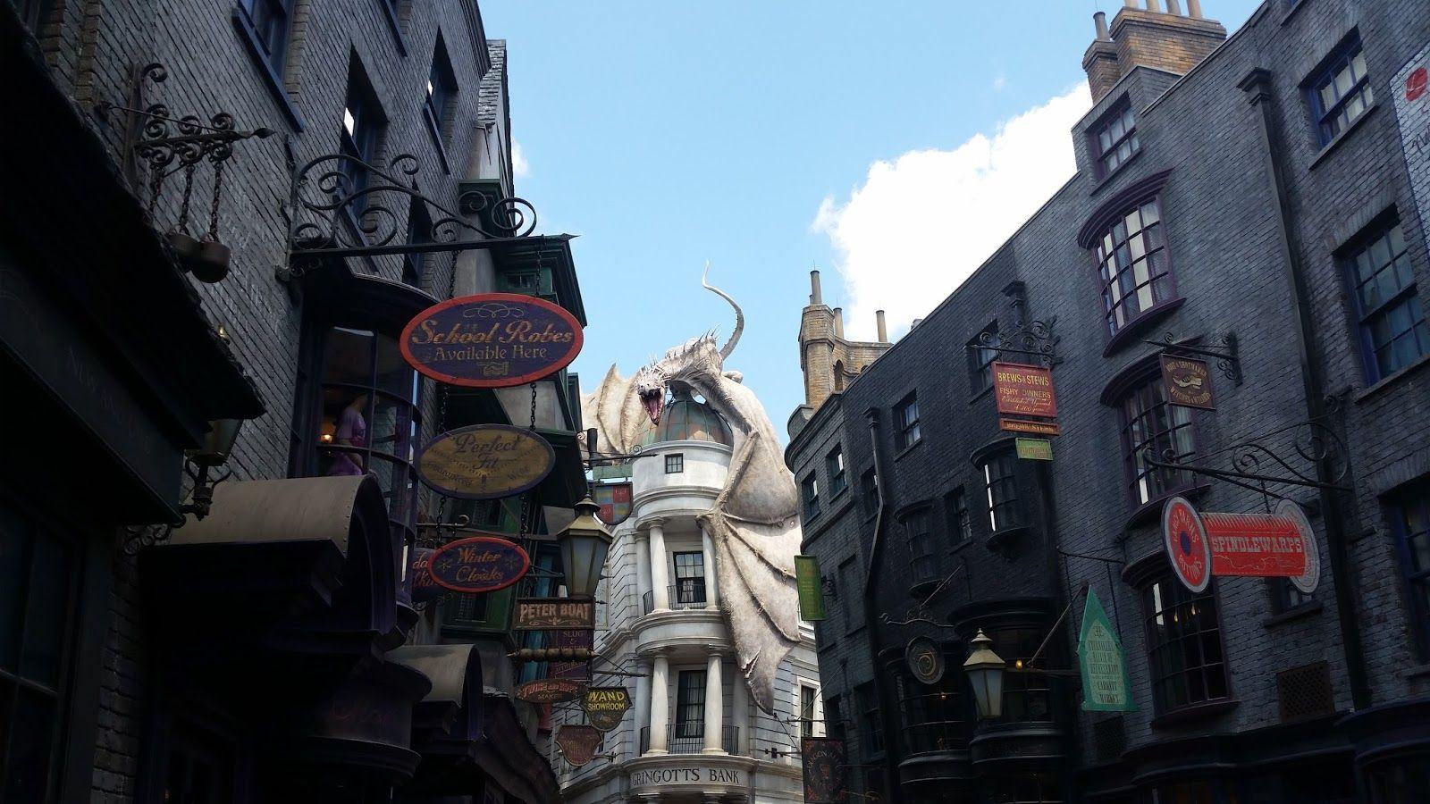 The Wizarding World of Harry Potter Alley. Dreams to Creations