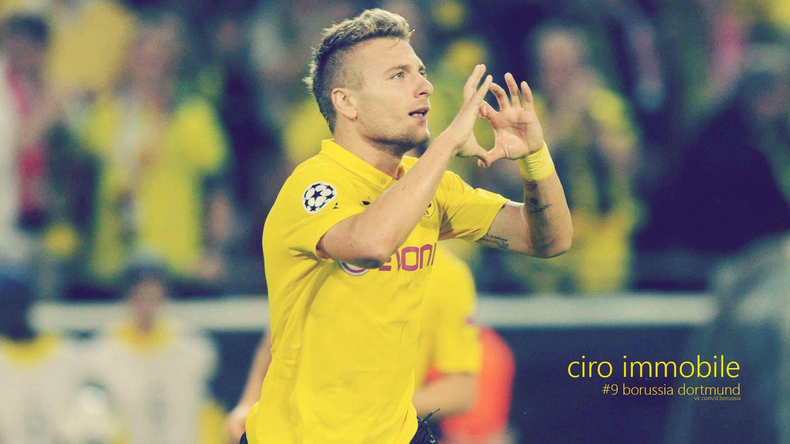Borussia Dortmund, BVB, Ciro Immobile Wallpaper HD / Desktop