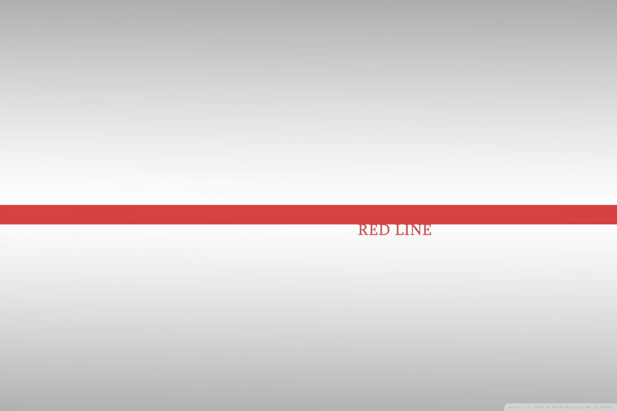 RED LINE ❤ 4K HD Desktop Wallpaper for 4K Ultra HD TV • Wide