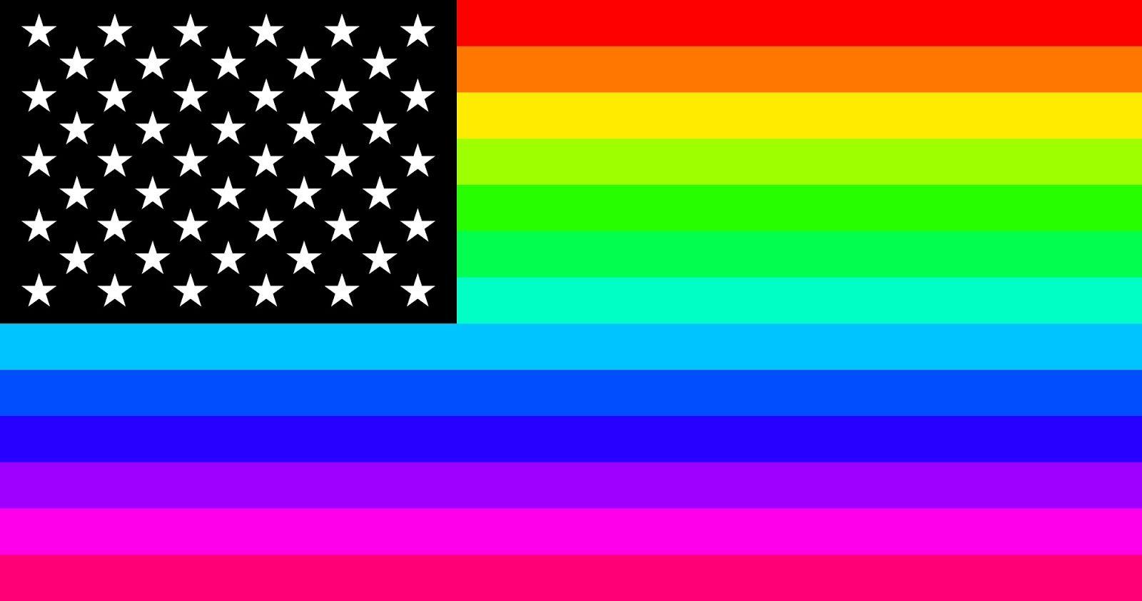 gay flag facebook background