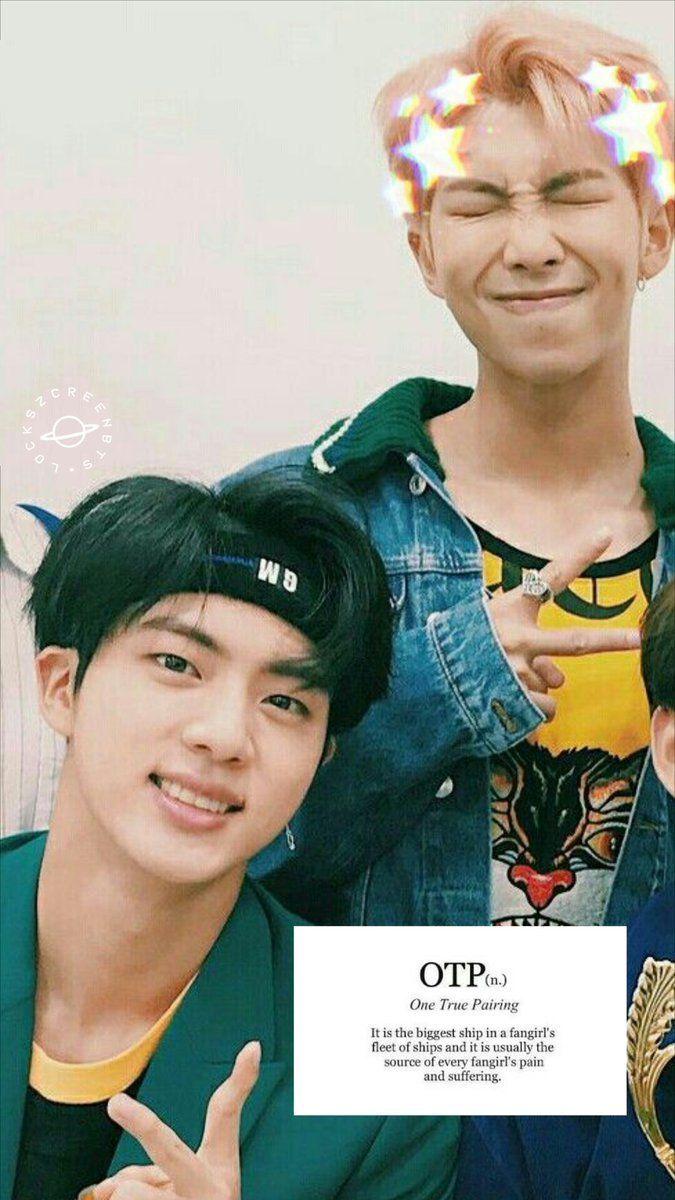 O que é OTP?? É Nanjin. wallpaper. BTS, Namjin and Twitter