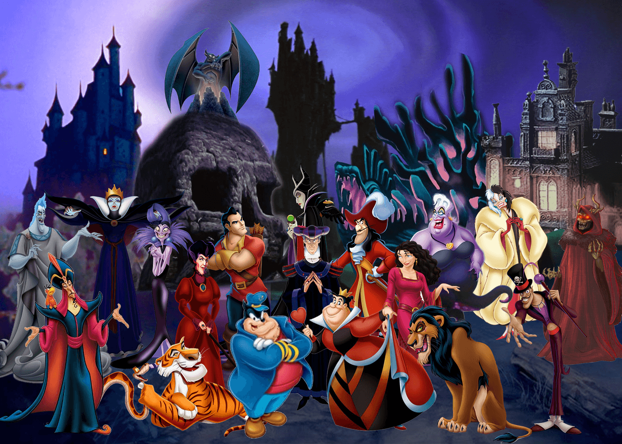 Disney Female Villains Wallpaper
