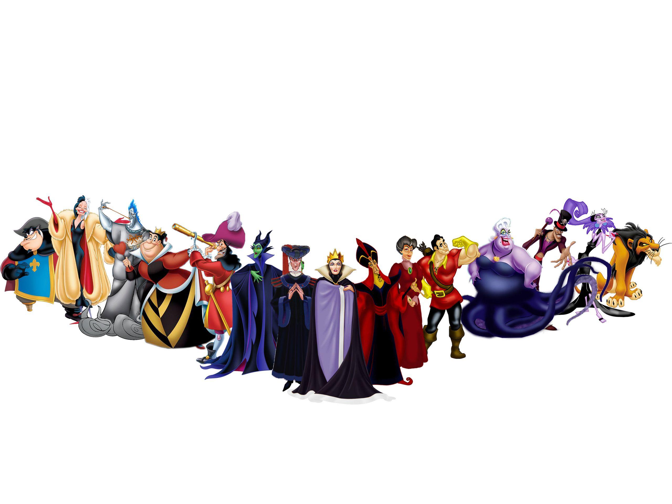 Wallpaper.wiki Disney Villains Line Up Disney Villains Photo PIC
