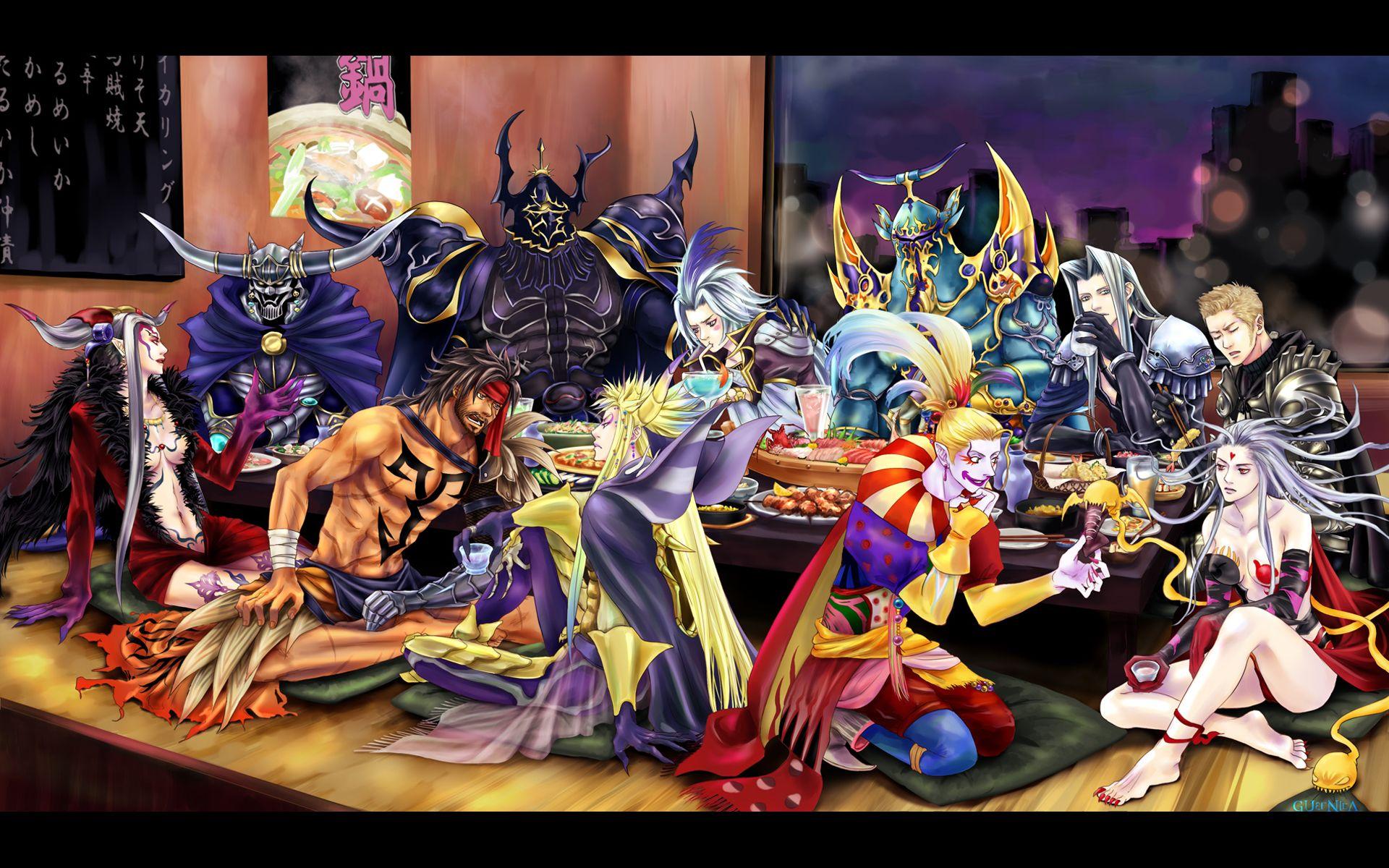 Download the Final Fantasy 10 Villains Wallpaper, Final Fantasy 10