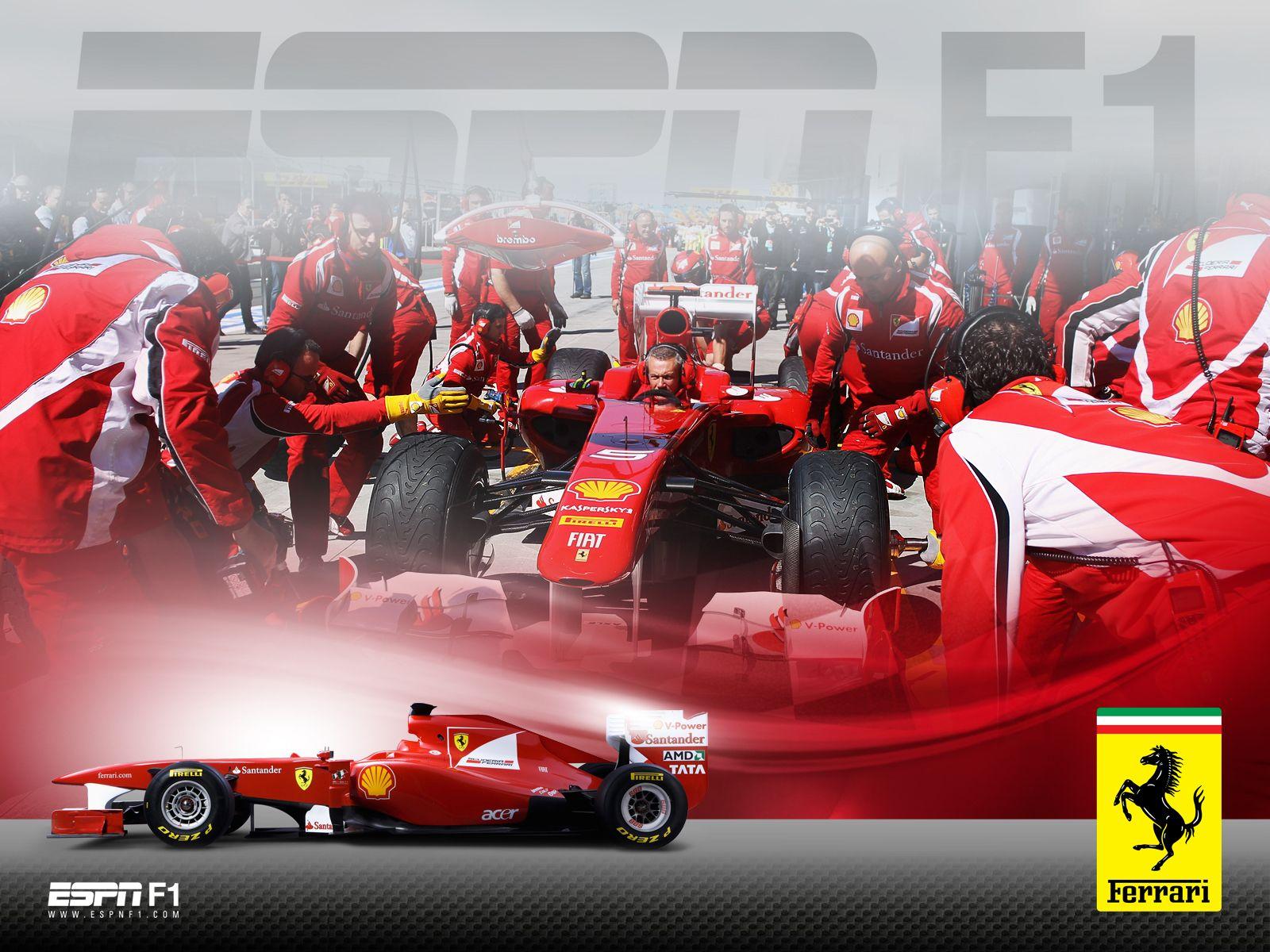 Ferrari 2011. Formula 1 wallpaper
