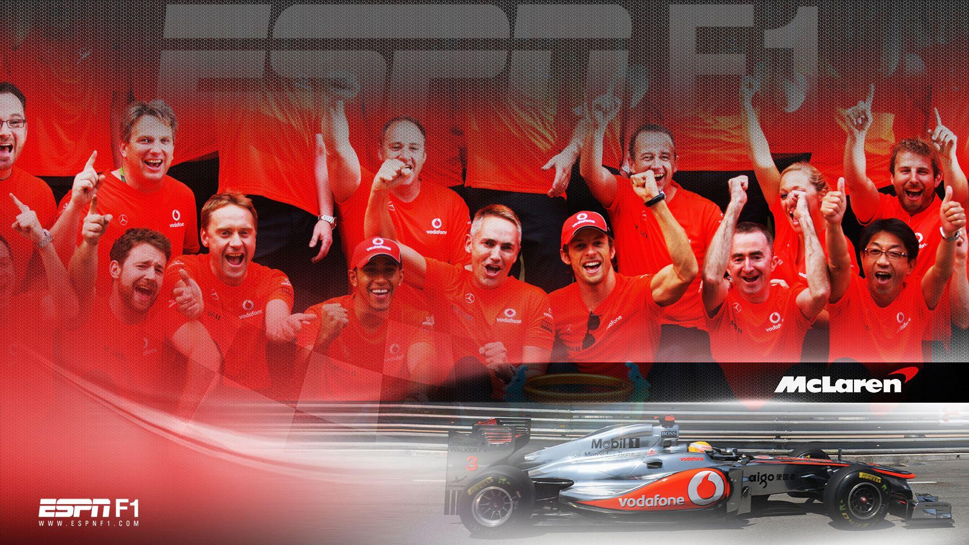 McLaren 2011. Formula 1 wallpaper