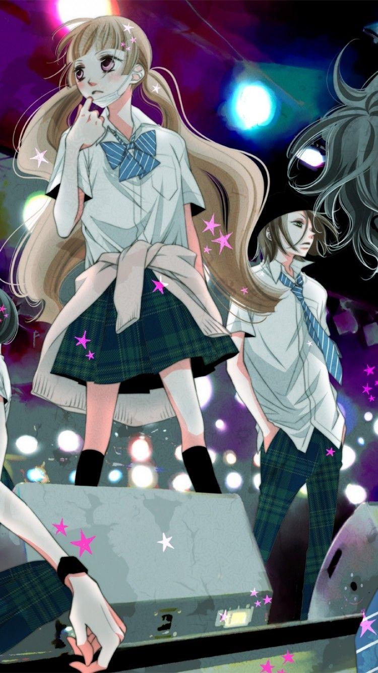Download 750x1334 Fukumenkei Noise, Kanade Yuzuriha, Shoujou, Miou