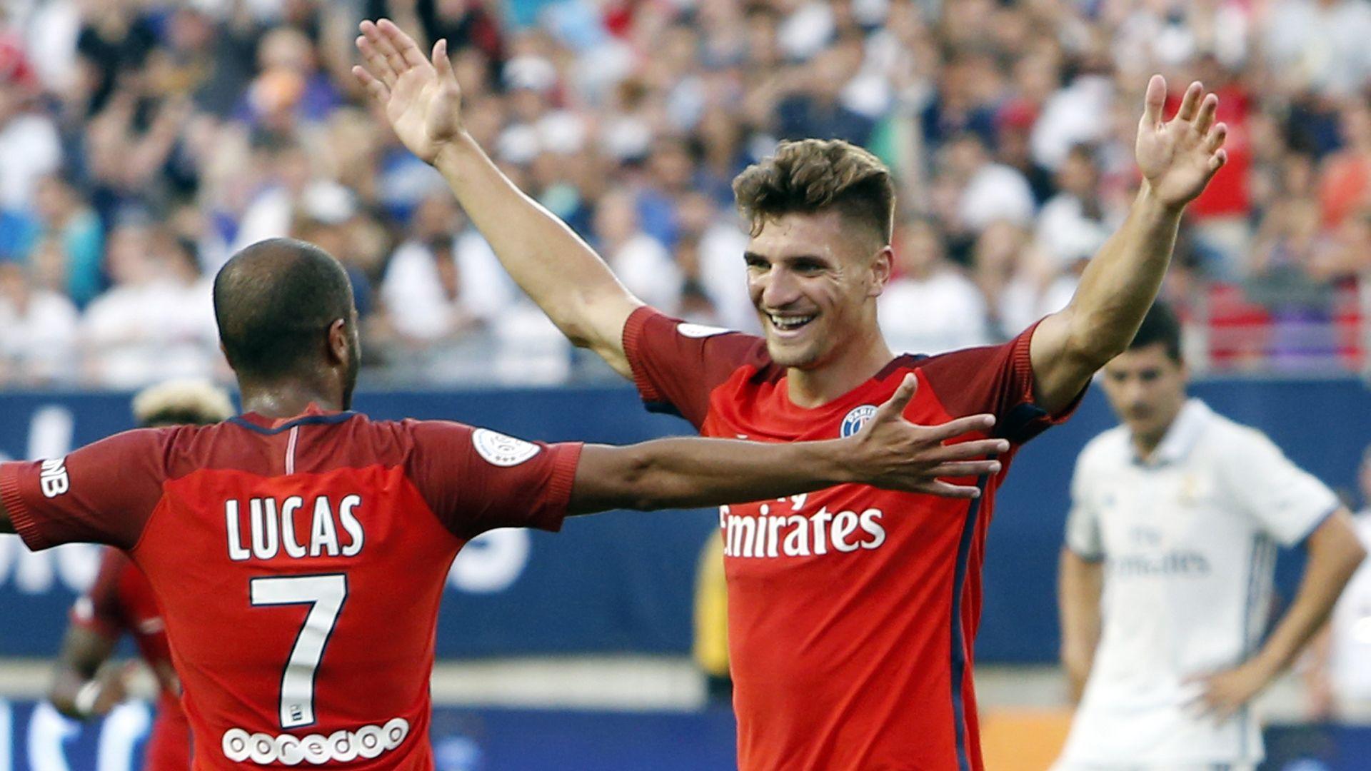 PSG ease past Real Madrid August 2016 18:14, Sport News