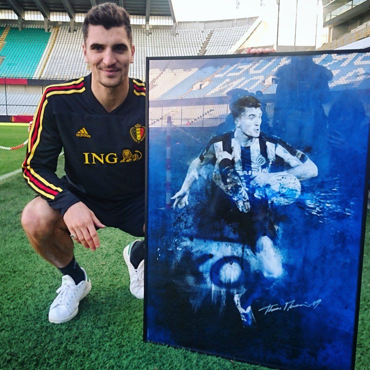 Thomas Meunier at home! Thanks @ClubBrugge