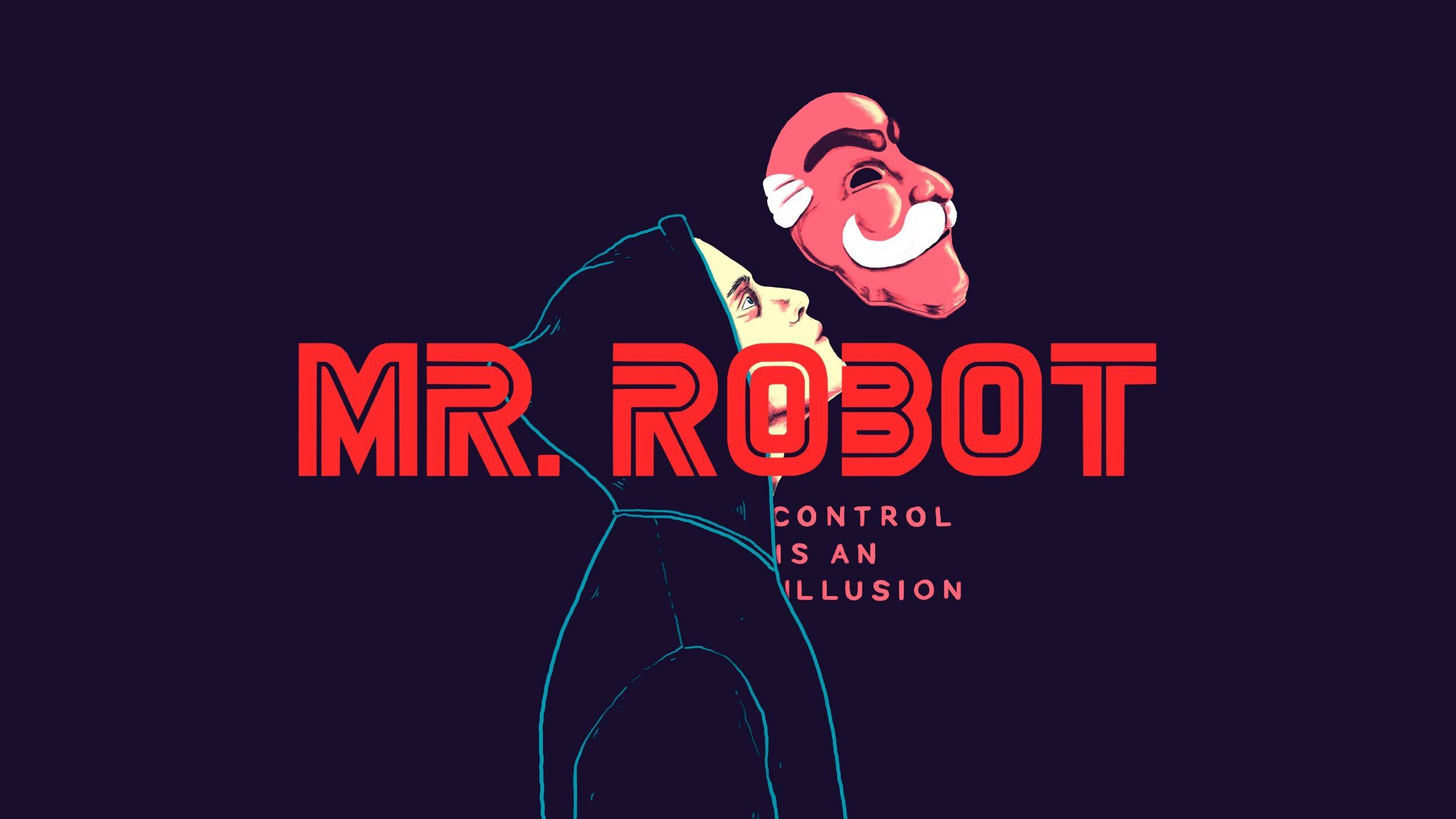 Download 2560x1440 Mr. Robot, Tv Series, Artwork Wallpaper for iMac