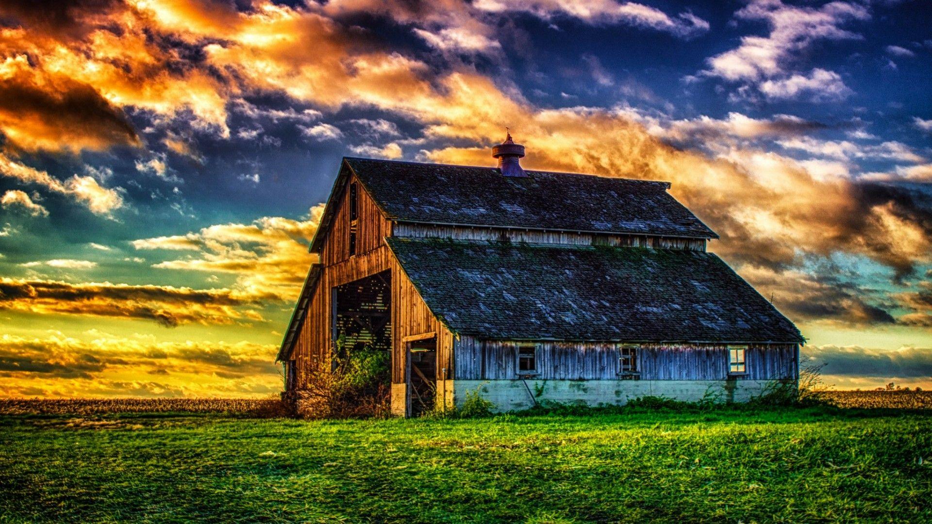 Farm House Wallpaper HD