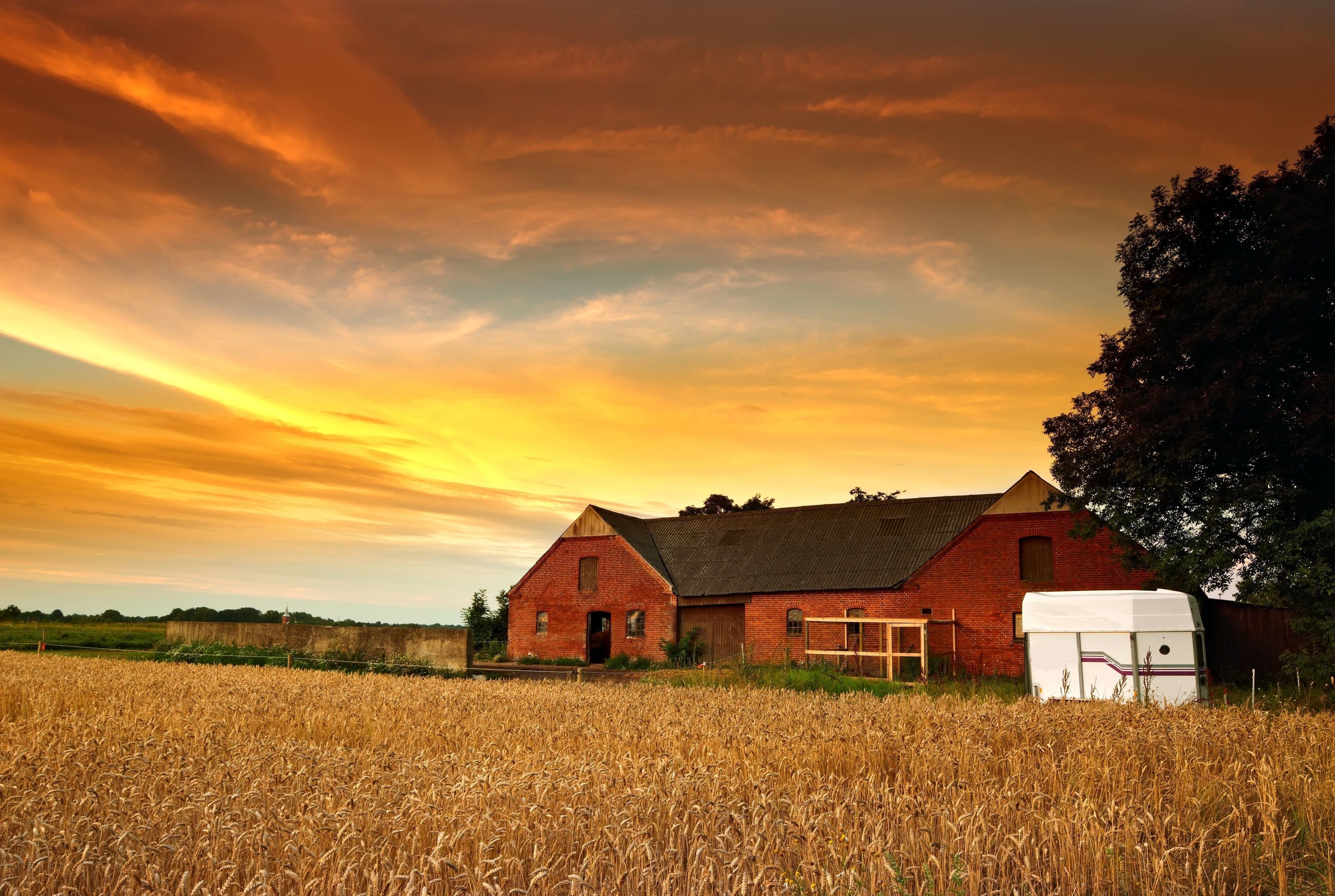 Farm House Wallpapers Wallpaper Cave