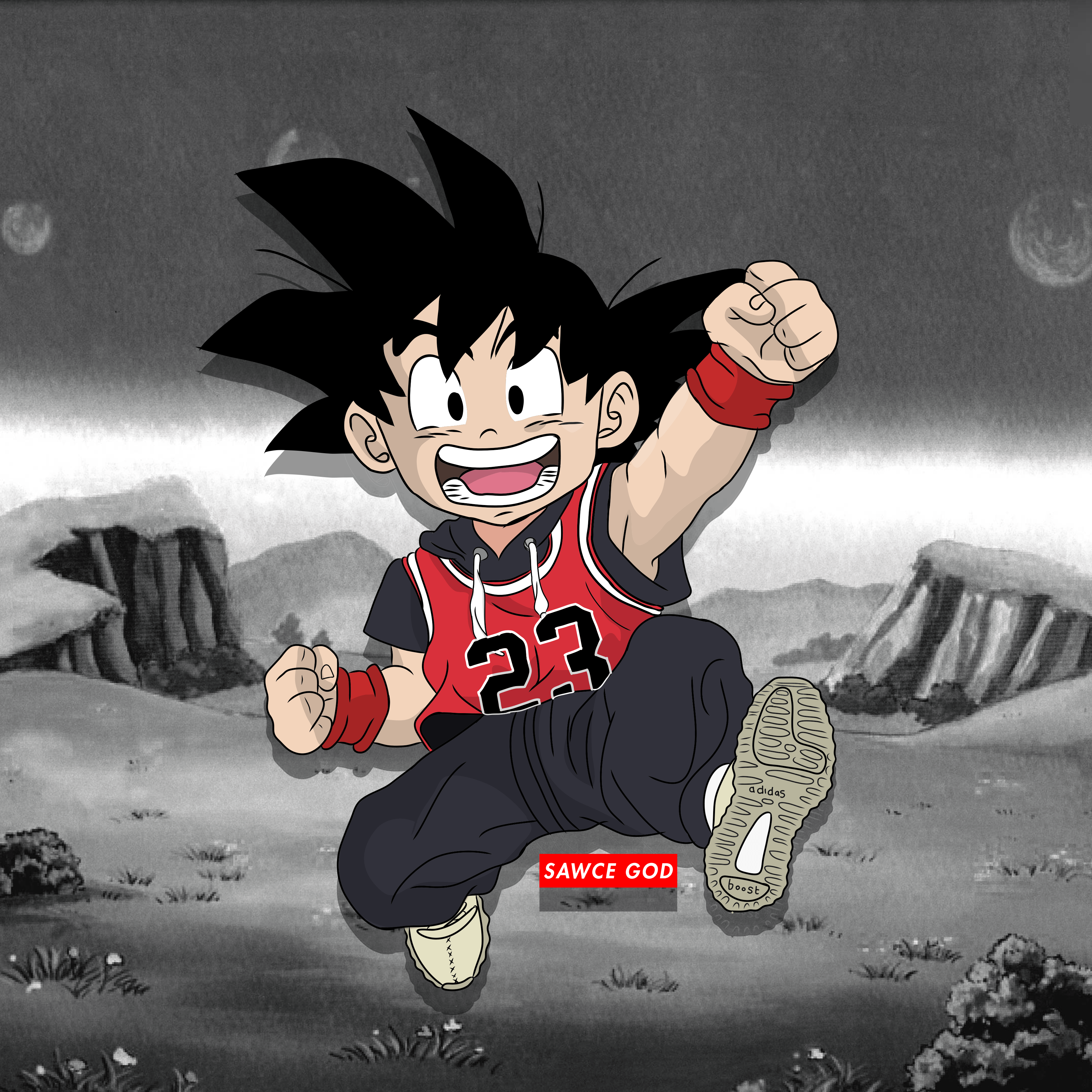 goku wallpaper bape anime UZ3