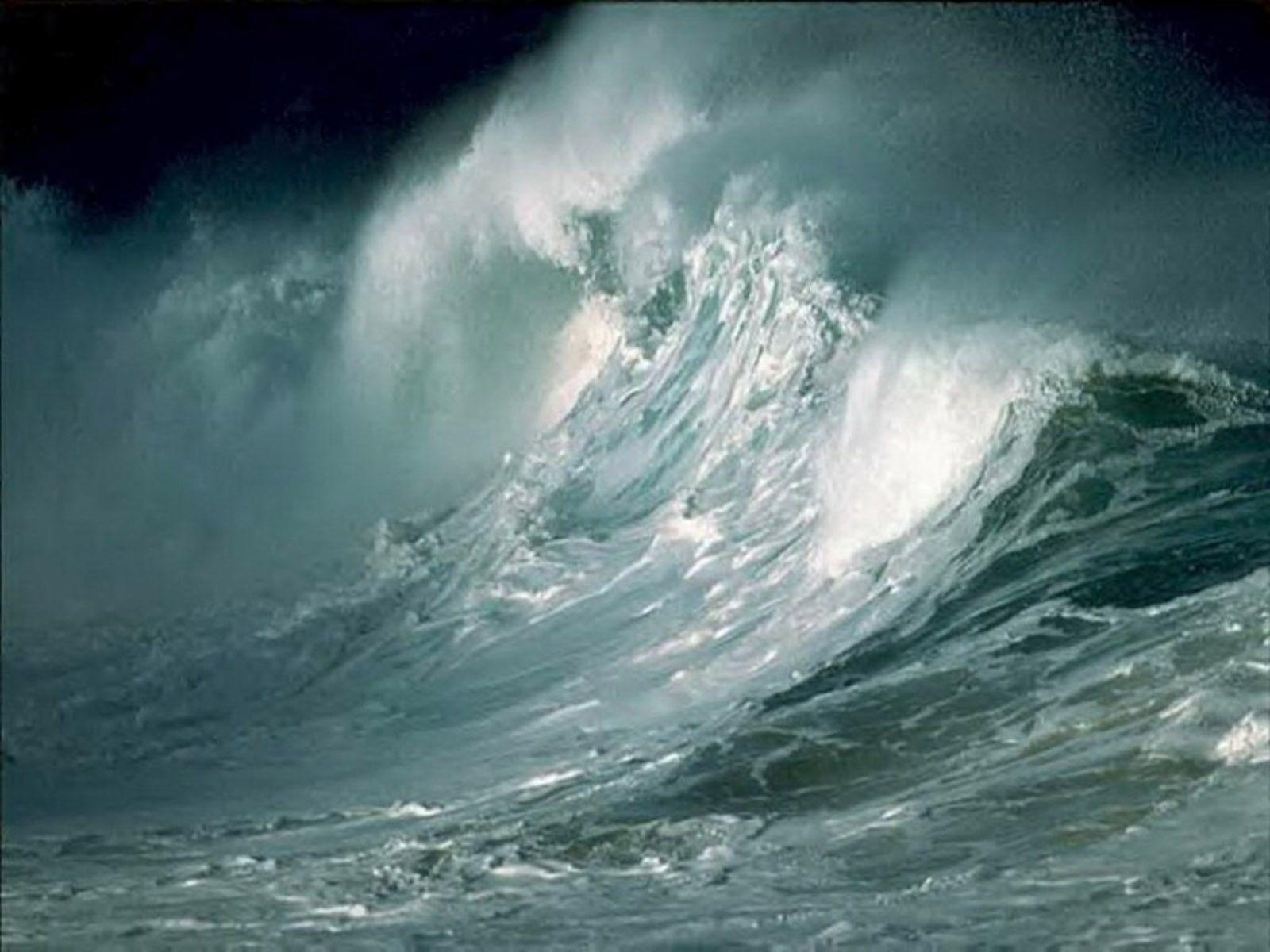 violent waves oregon. Storm Waves Wallpaper. Wild Seas