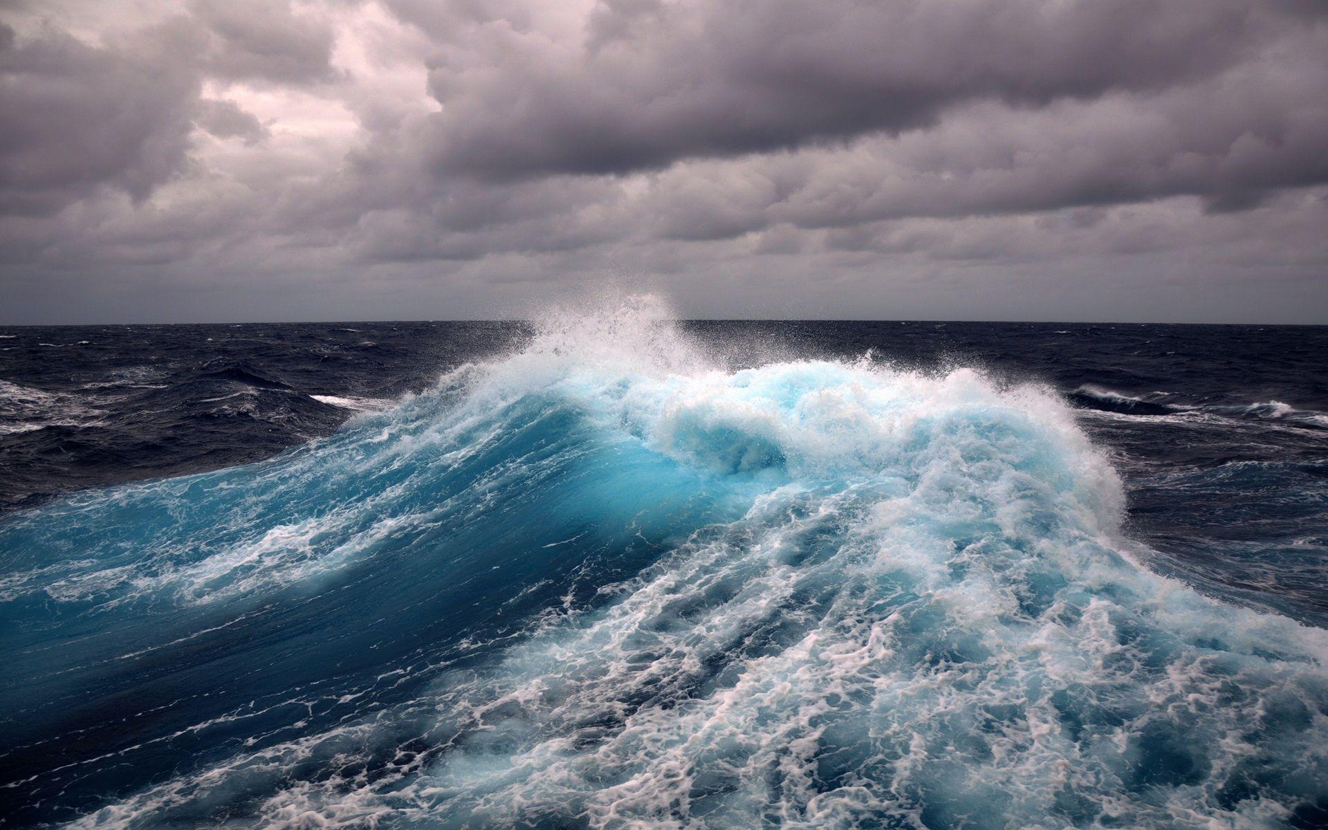 Wallpaper Wind, storm, sea wave, water 1920x1200 HD Picture, Image