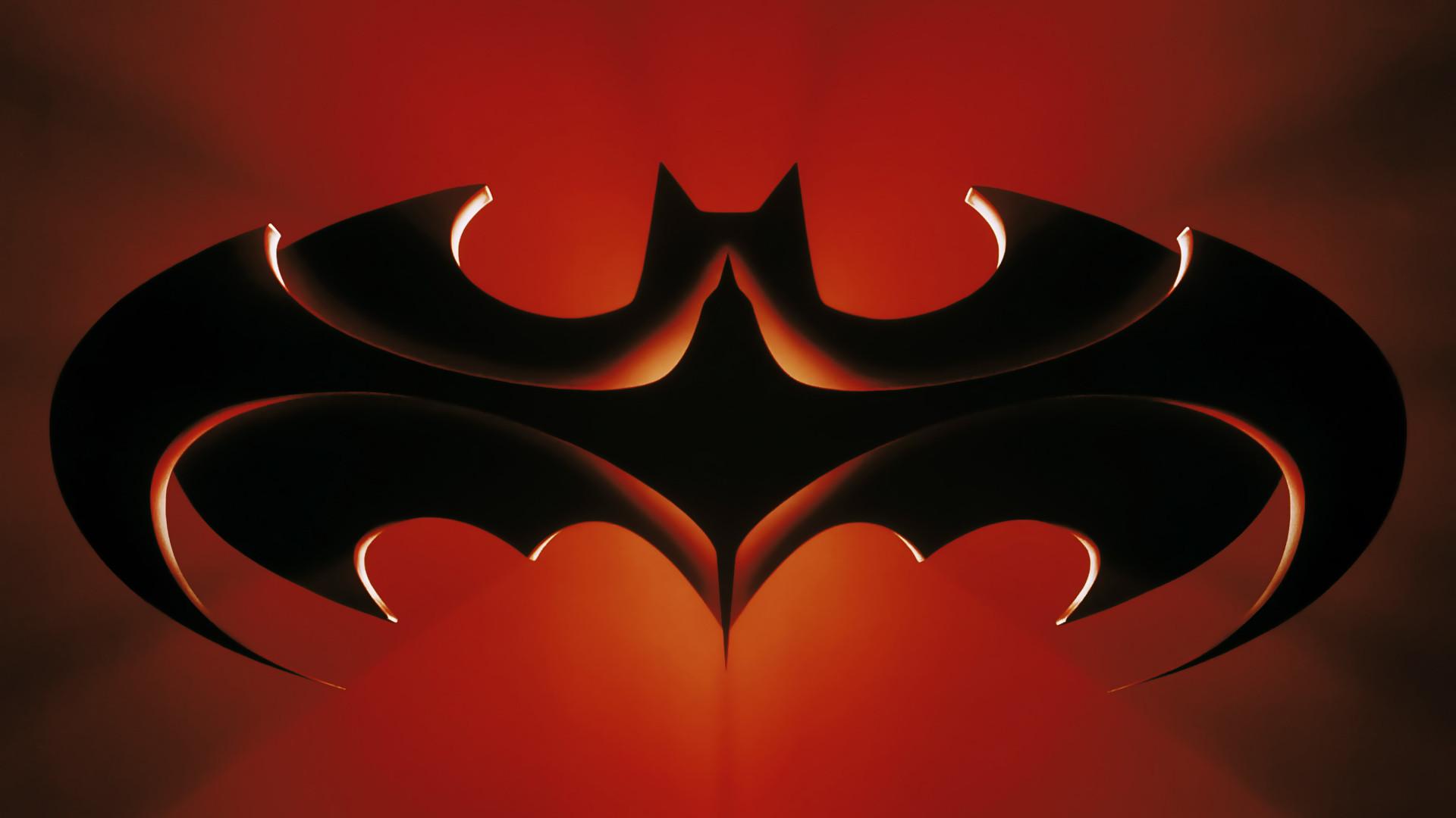 Cartoon Batman Logo HD Desktop Wallpaper. HD Desktop Wallpaper