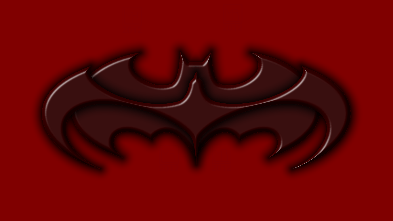 Batman and Robin Movie Symbol Red Version WP