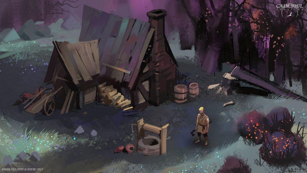 Grim Soul: Environment concepts, Pavel Goloviy