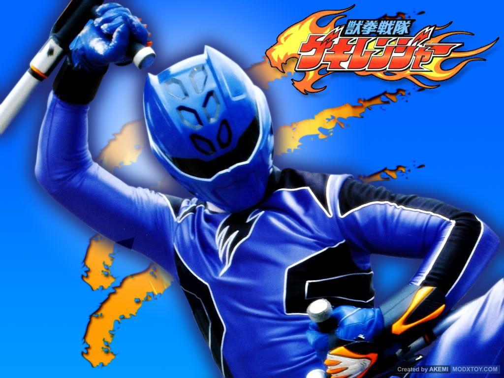 Blue jungle ranger Power Ranger Wallpaper